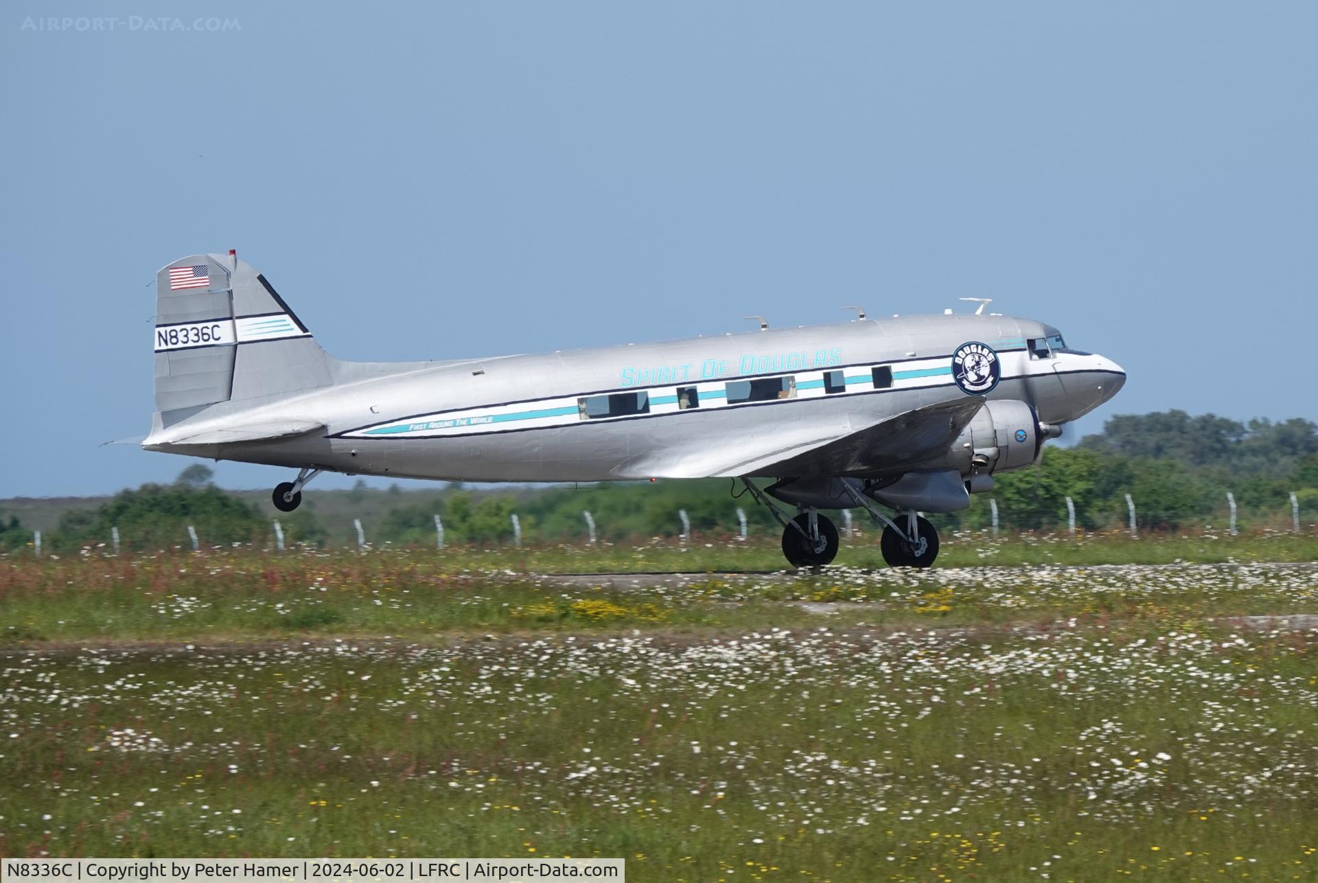 N8336C, 1942 Douglas DC-53-DO C/N 7313, Cherbourg, 80th anniversary of D-Day
