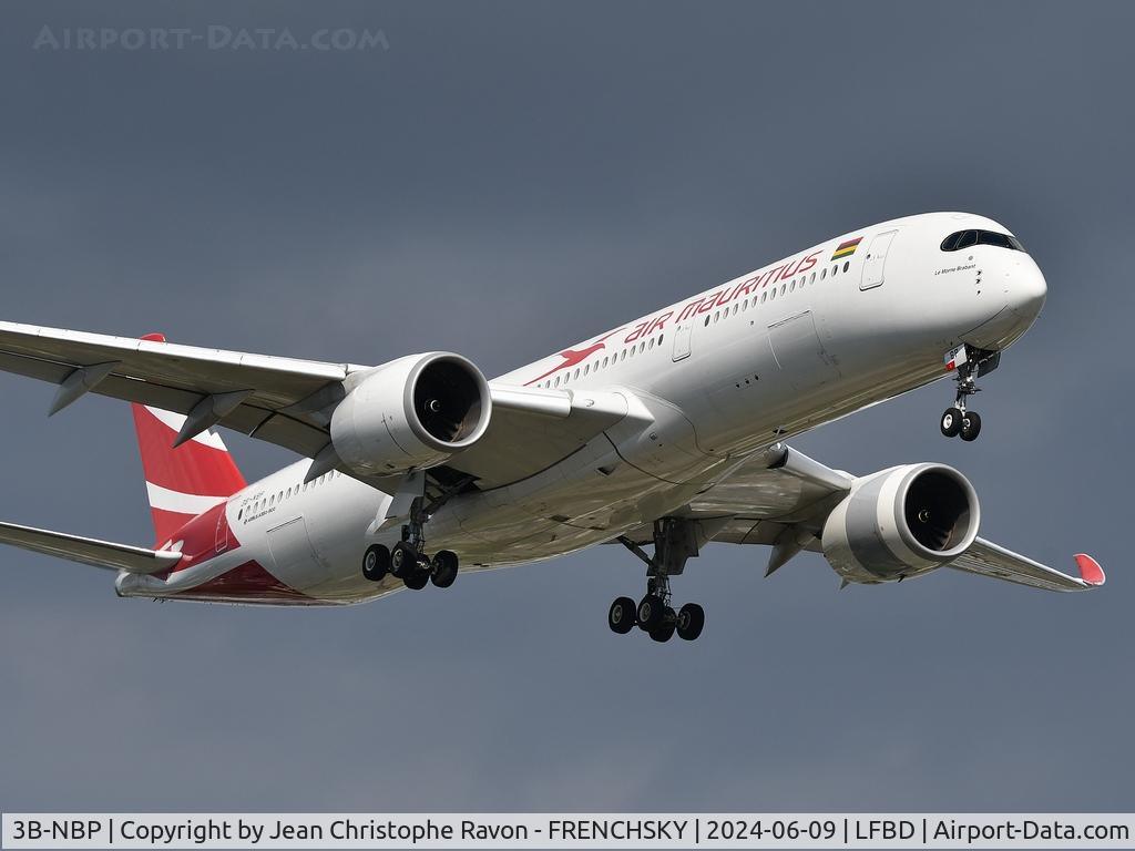 3B-NBP, 2017 Airbus A350-941 C/N 145, MAU8 from Port Louis
