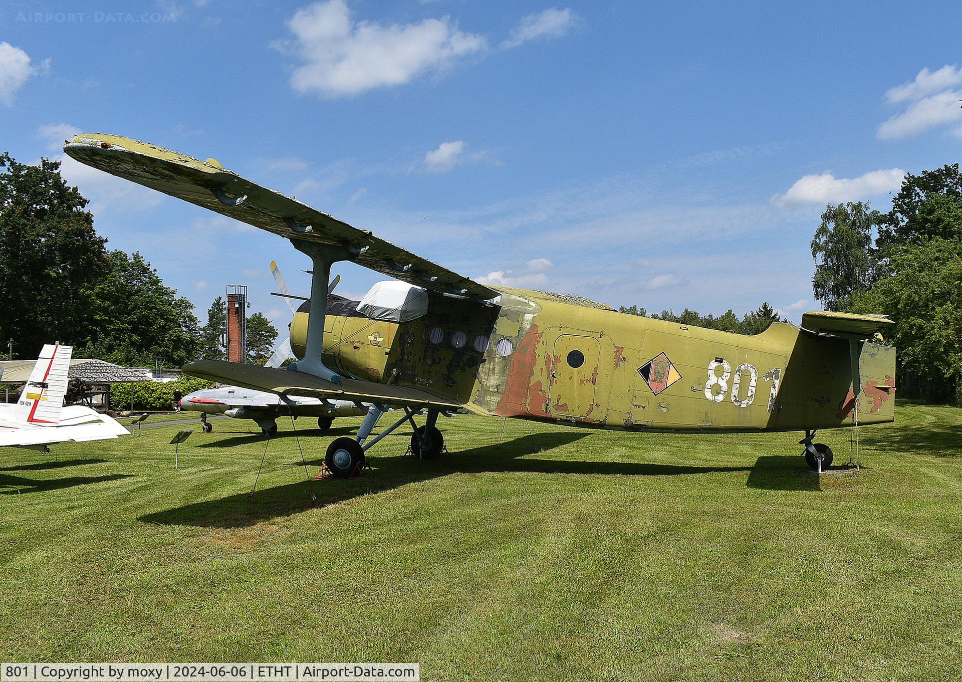 801, Antonov An-2TP C/N 128 (473) 01, Antonov An-2TP at the Cottbus Aircraft Museum, Germany.
