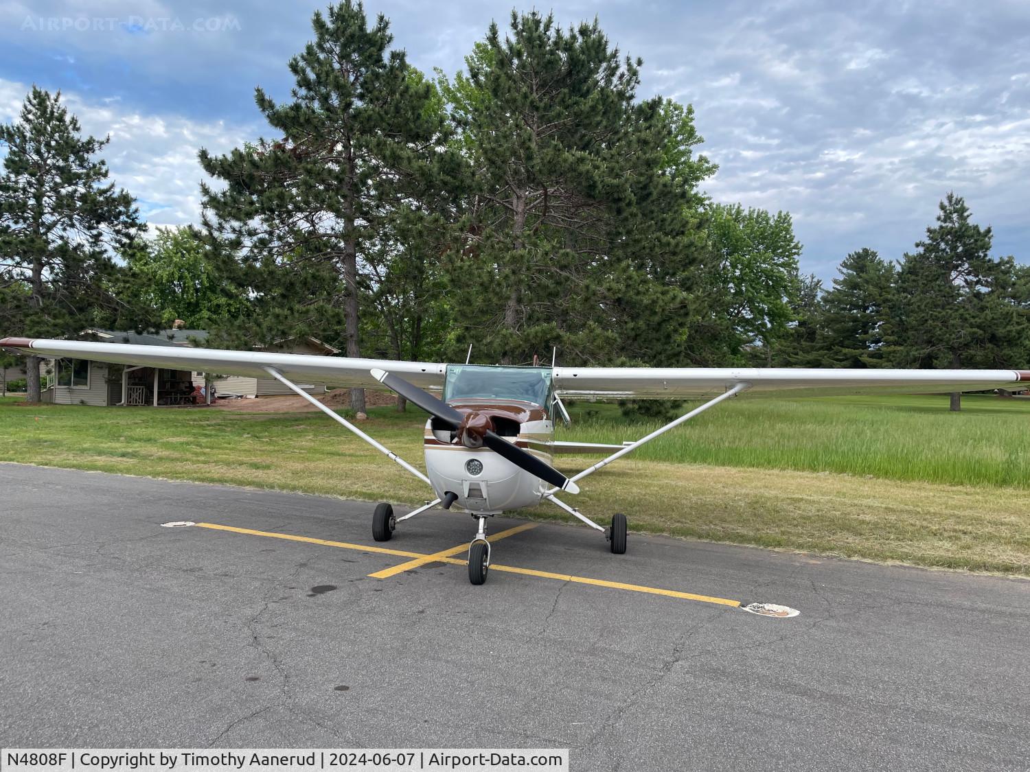 N4808F, 1979 Cessna 172N C/N 17273084, 1979 Cessna 172N, c/n: 17273084. Out for a $100 Steak.