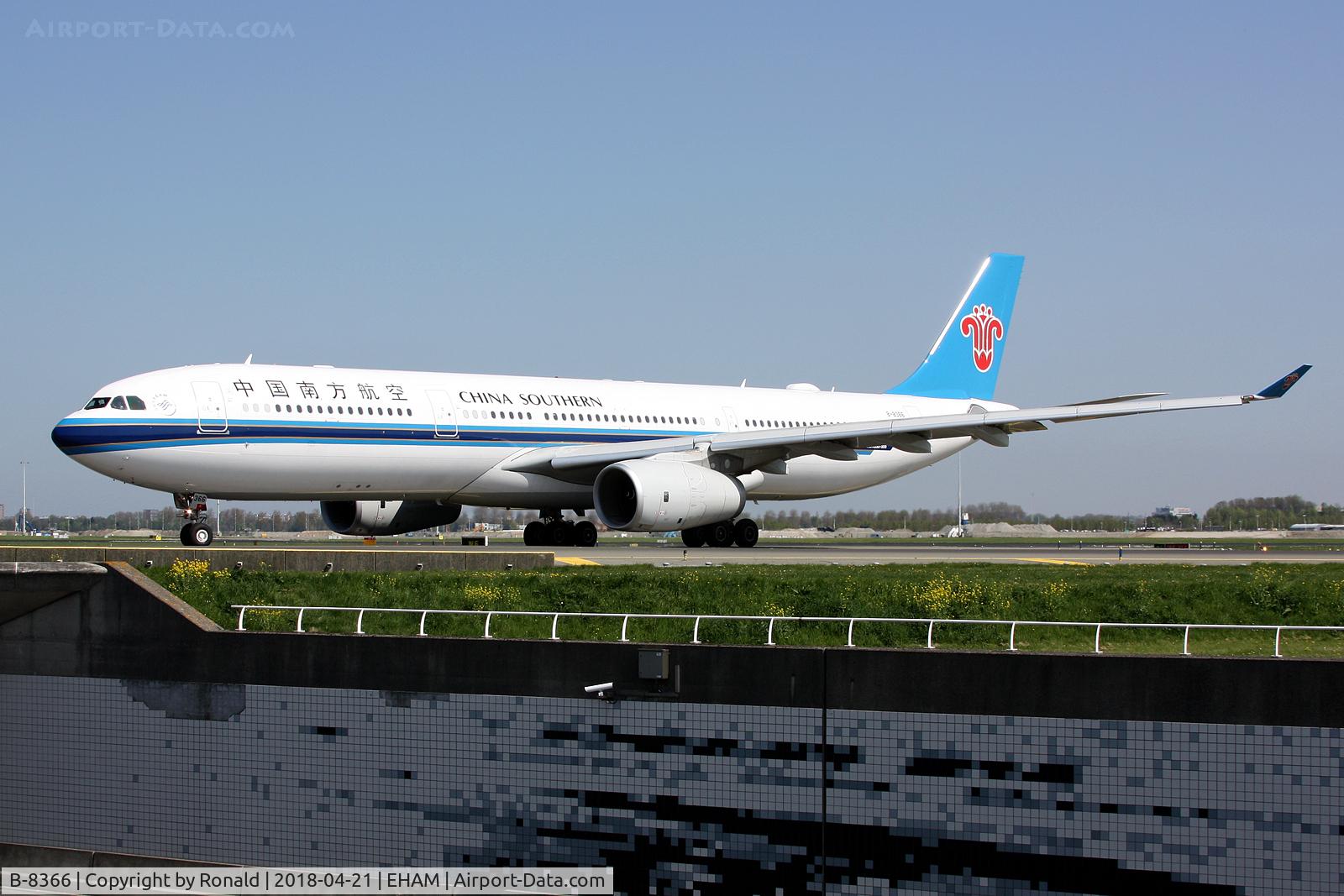 B-8366, Airbus A340-343 C/N 1826, at eham