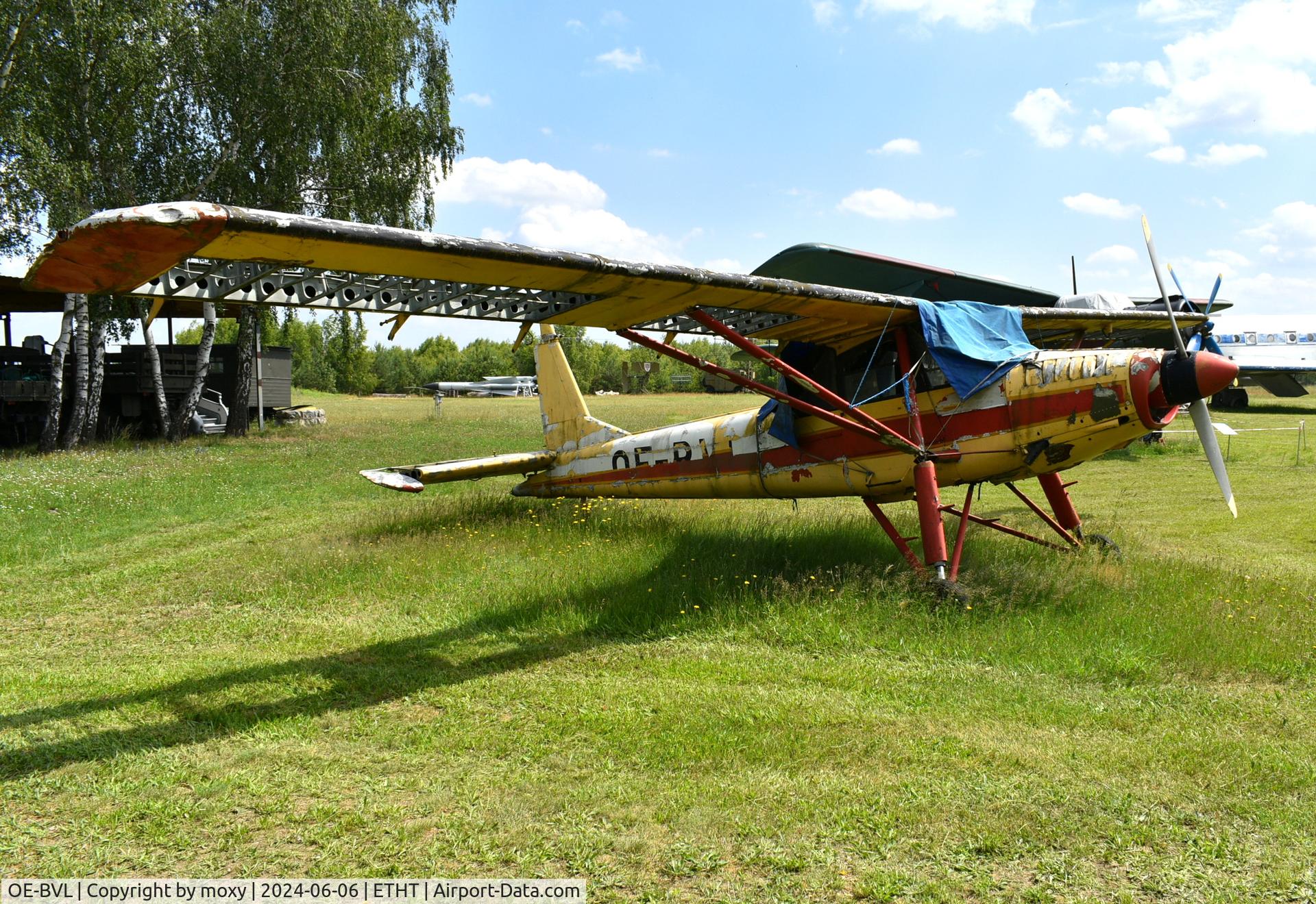 OE-BVL, 1956 Aero L-60 Brigadyr C/N 150401, Aero L-60 Brigadyr at Cottbus, ETHT