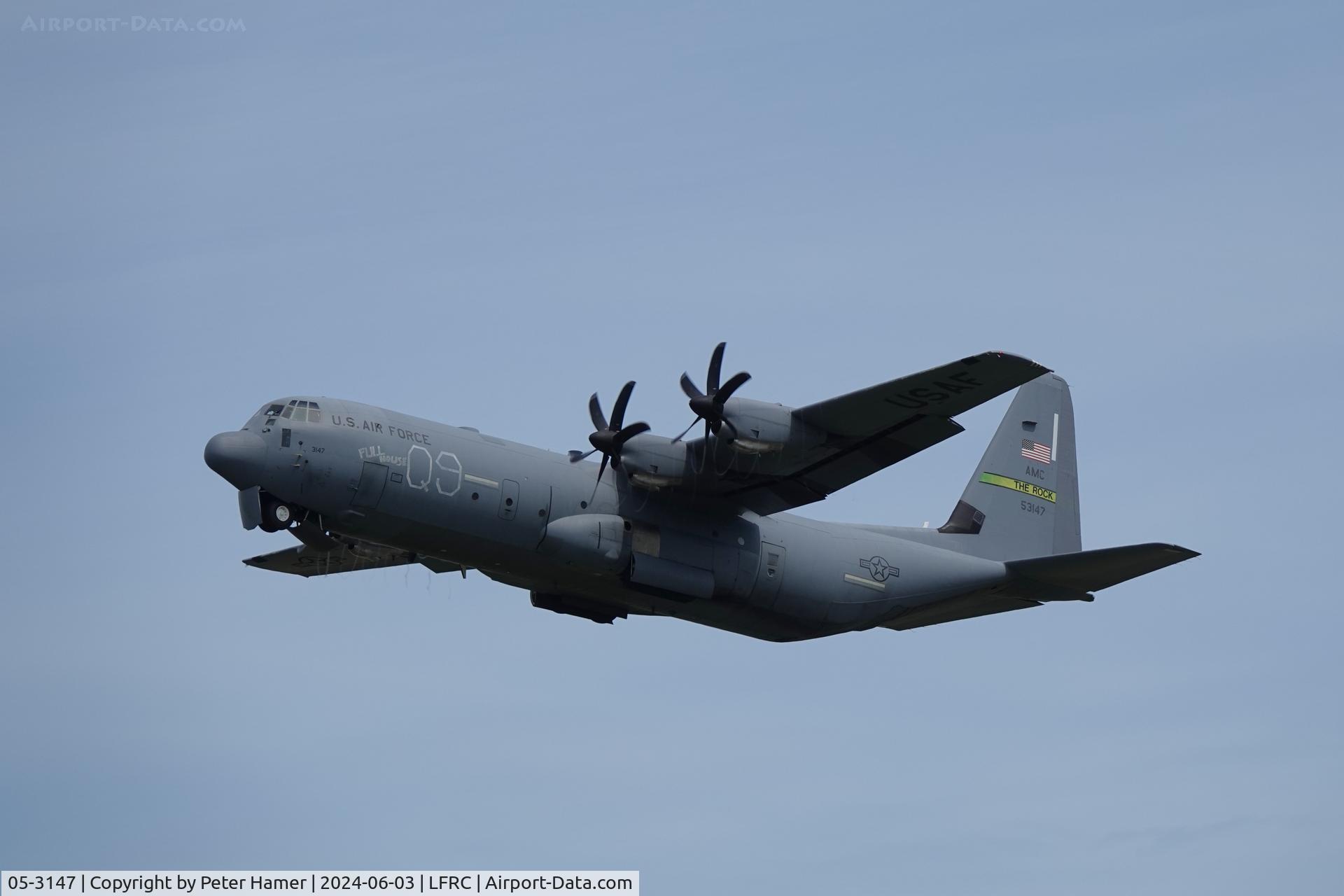 05-3147, 2005 Lockheed Martin C-130J-30 Super Hercules C/N 382-5568, Cherbourg, 80th anniversary of D-Day