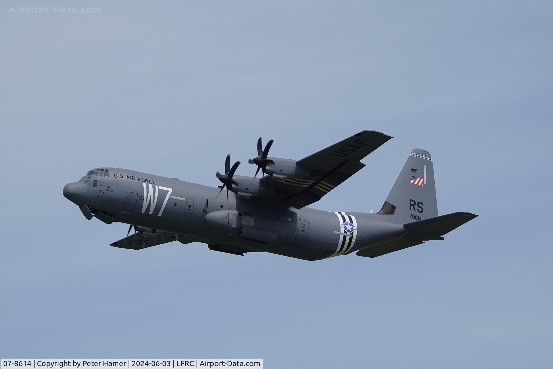 07-8614, 2010 Lockheed Martin C-130J-30 Super Hercules C/N 382-5625, Cherbourg, 80th anniversary of D-Day