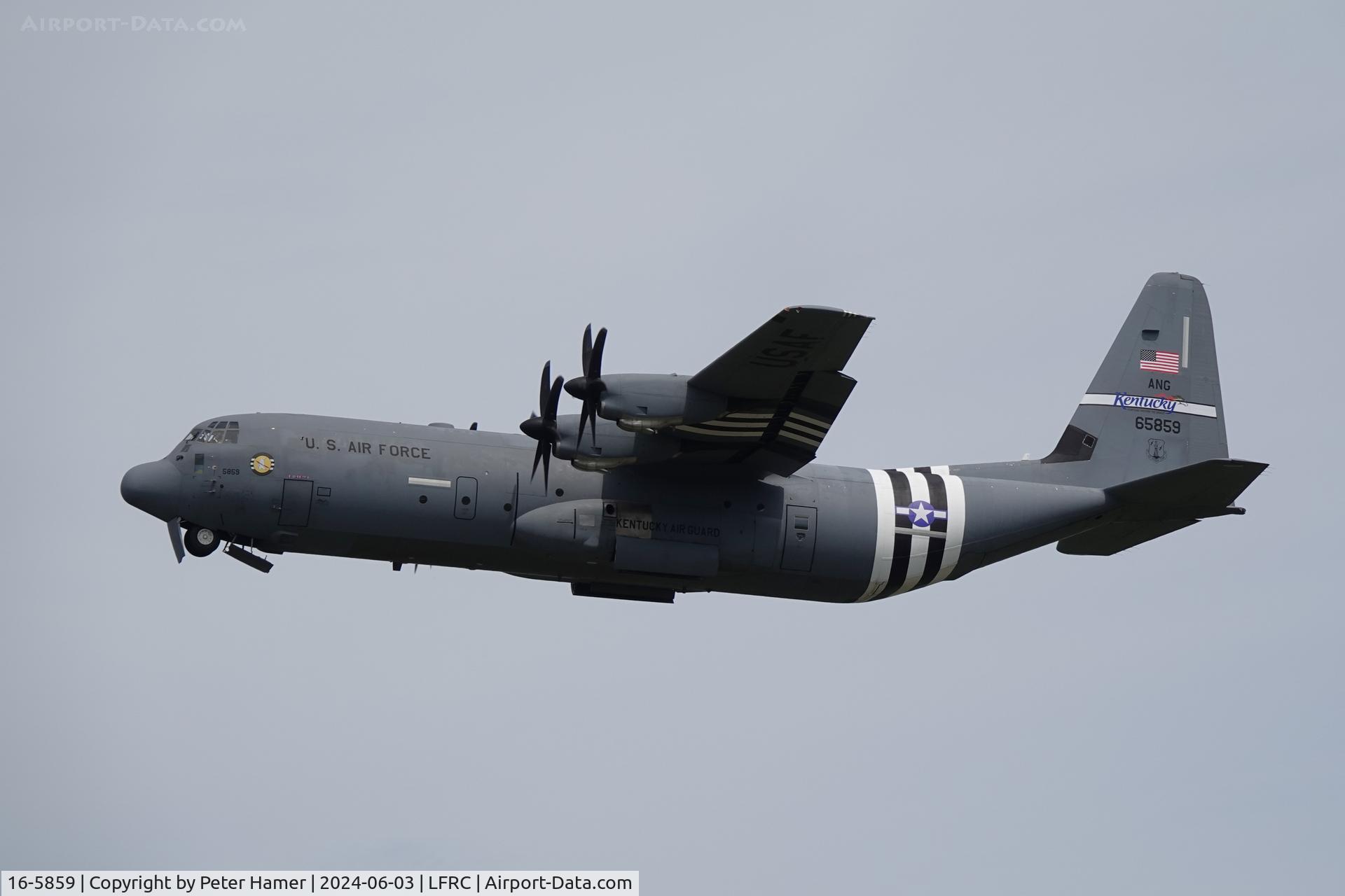 16-5859, Lockheed Martin C-130J-30 Super Hercules C/N 382-5859, Cherbourg, 80th anniversary of D-Day
