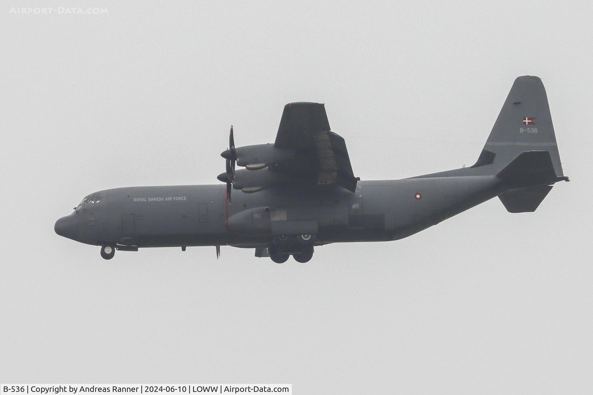 B-536, 2003 Lockheed Martin C-130J-30 Super Hercules C/N 382-5536, Royal Danish Airforce Lockheed C-130 Hercules