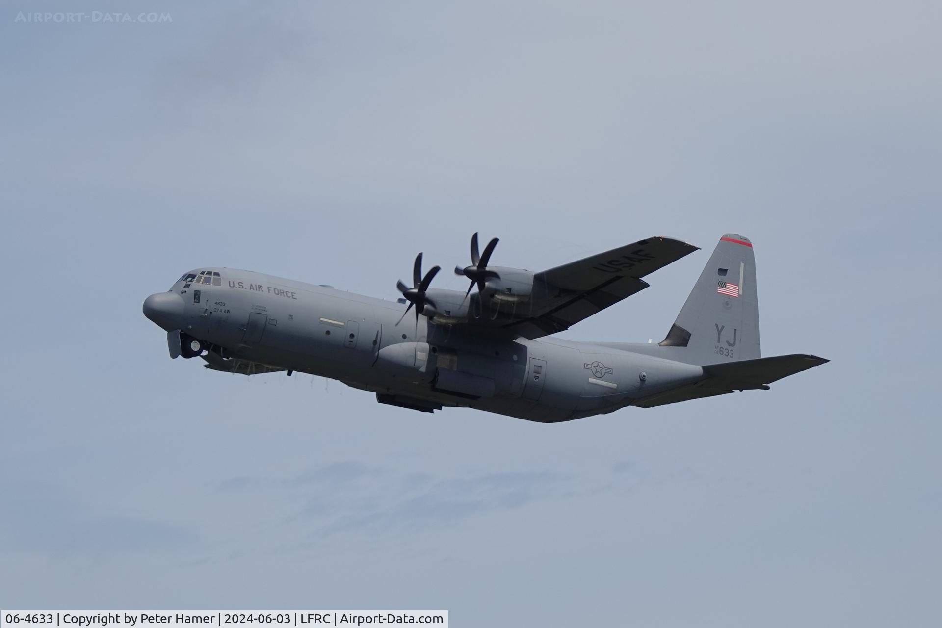 06-4633, 2006 Lockheed Martin C-130J-30 Super Hercules C/N 382-5588, Cherbourg, 80th anniversary of D-Day