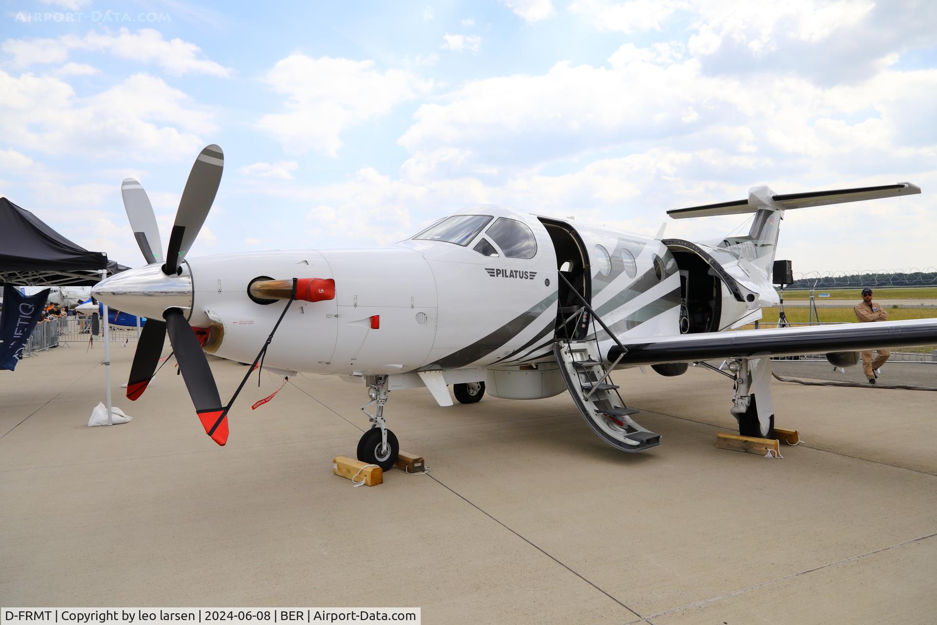 D-FRMT, 2009 Pilatus PC-12/47E NG C/N 1186, Berlin ILA 8.6.2024