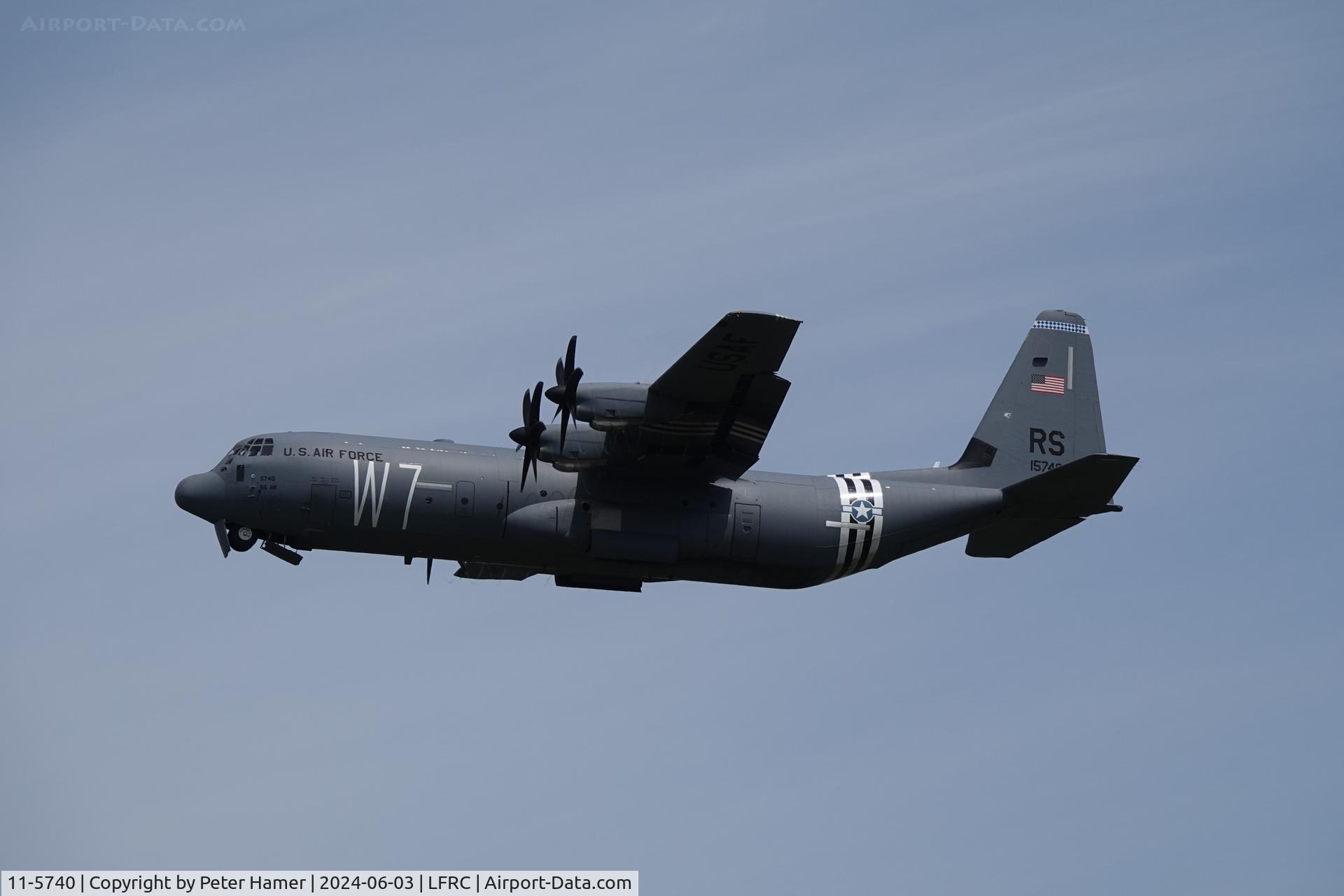 11-5740, 2013 Lockheed Martin C-130J-30 Super Hercules C/N 382-5740, Cherbourg, 80th anniversary of D-Day