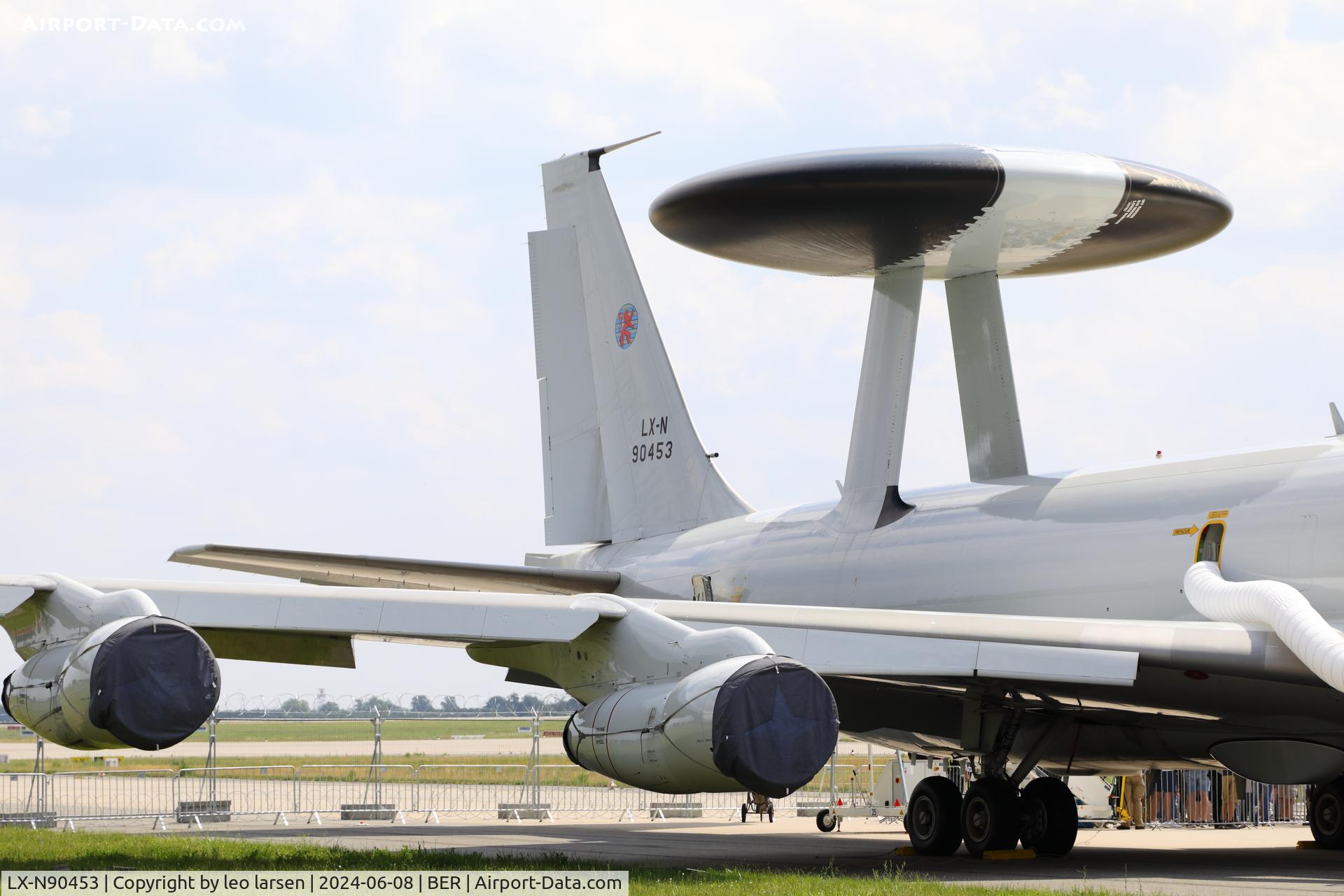 LX-N90453, 1983 Boeing E-3A Sentry C/N 22848, Berlin ILA 8.6.2024