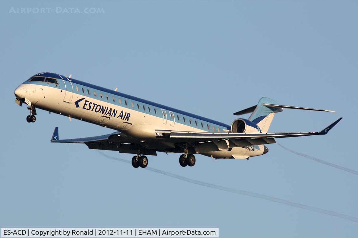 ES-ACD, 2011 Bombardier CRJ-900LR (CL-600-2D24) C/N 15276, at spl