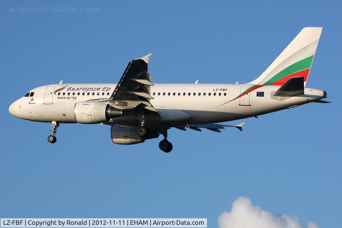 LZ-FBF, 2007 Airbus A319-111 C/N 3028, at spl
