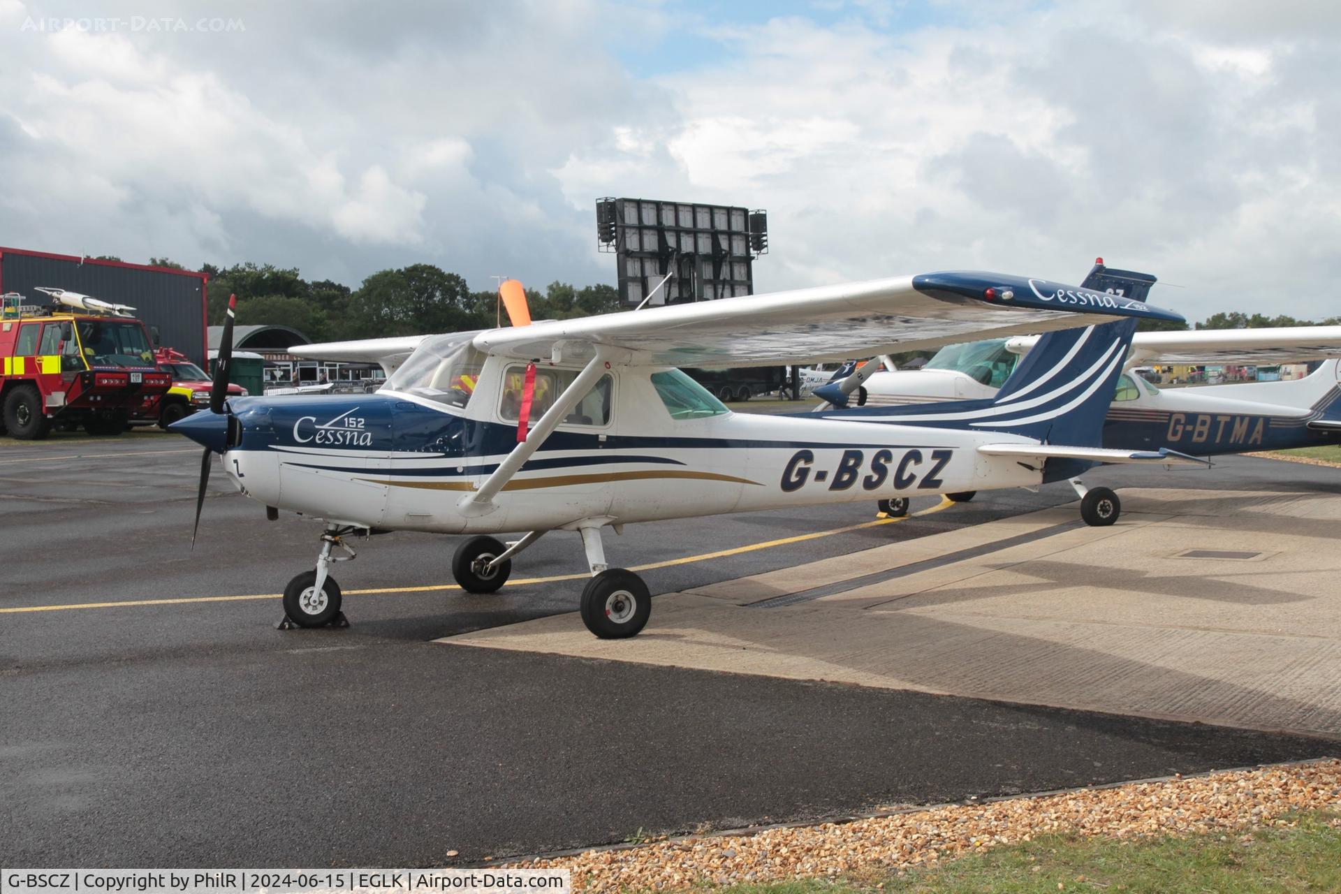 G-BSCZ, 1979 Cessna 152 C/N 152-82199, G-BSCZ 1979 Cessna 152 Blackbushe Fly In 15.06.24