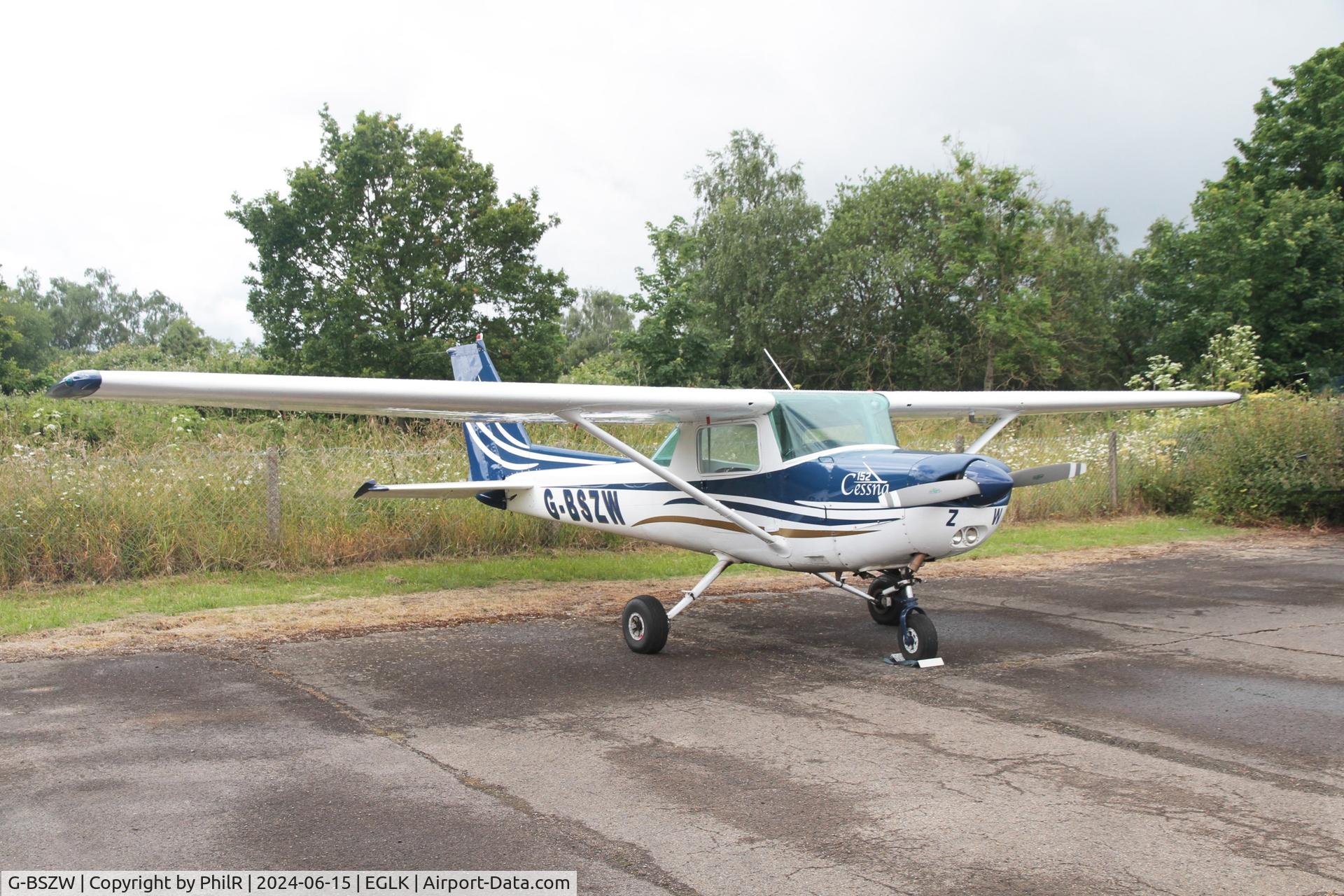 G-BSZW, 1977 Cessna 152 C/N 152-81072, G-BSZW 1977 Cessna 152 Blackbushe Fly In 15.06.24