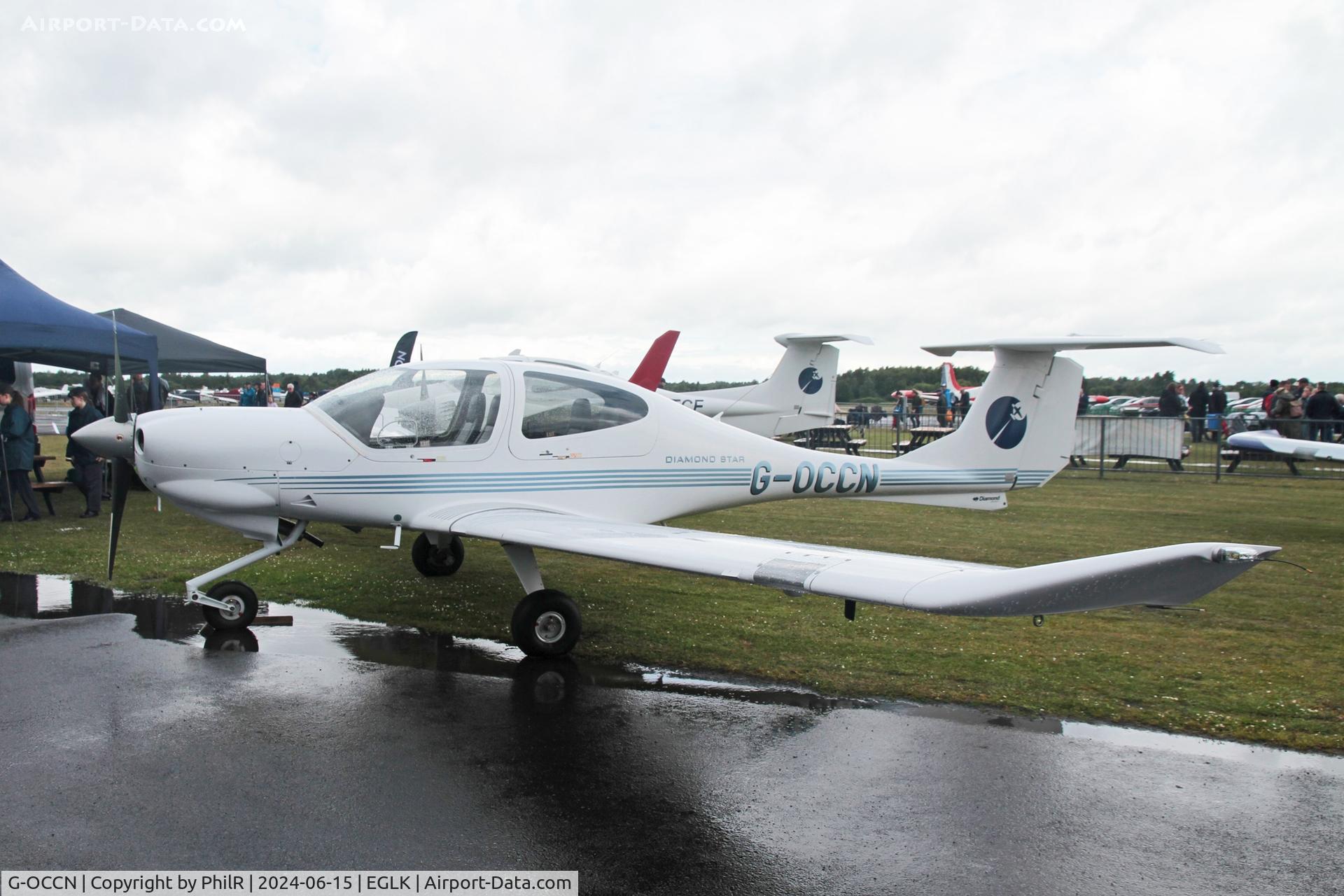 G-OCCN, 2006 Diamond DA-40D Diamond Star C/N D4.241, G-OCCN 2006 Diamond Aircraft DA 40 D Diamond Star Blackbushe Fly In 15.06.24