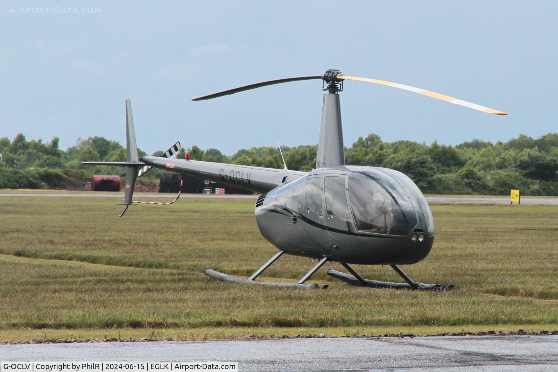 G-OCLV, 2006 Robinson R44 Clipper II C/N 10498, G-OCLV 2005 Robinson R44 II Clipper ll Blackbushe Fly In 15.06.24