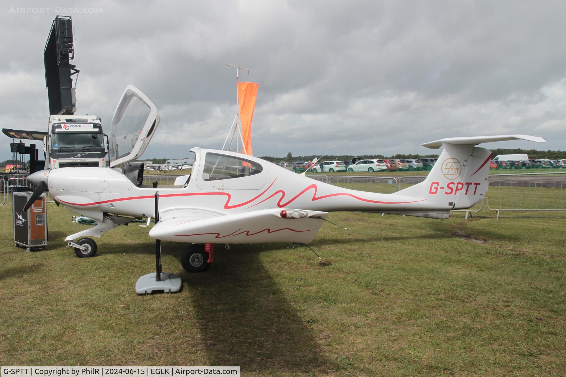 G-SPTT, 2006 Diamond DA-40D Diamond Star C/N D4.249, G-SPTT 2006 Diamond Aircraft DA 40 D Diamond Star Blackbushe Fly In 15.06.24