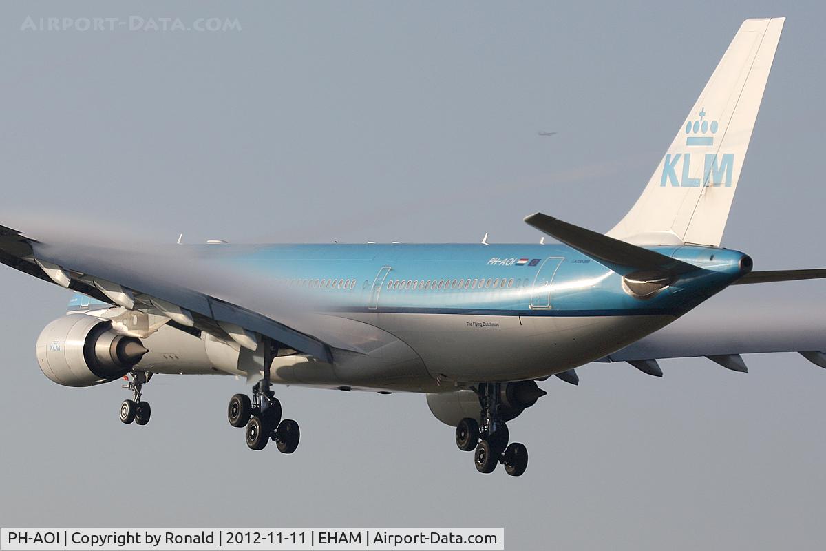 PH-AOI, 2007 Airbus A330-203 C/N 819, at eham