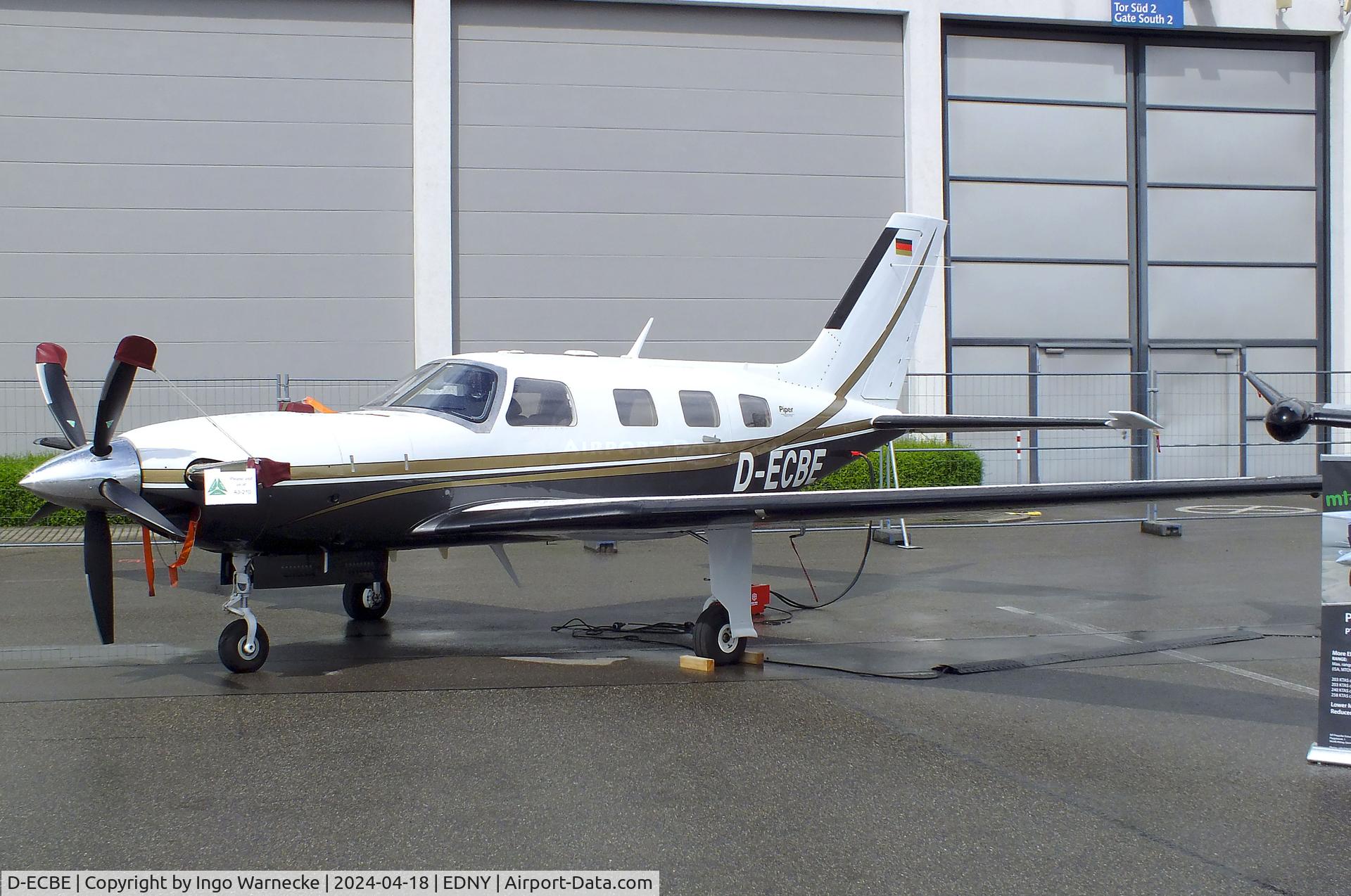 D-ECBE, 2001 Piper PA-46-500TP Malibu Meridian C/N 4697063, Piper PA-46-500TP Malibu Meridian at the AERO 2024, Friedrichshafen