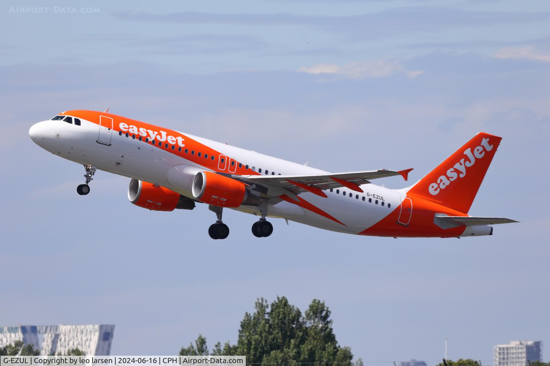 G-EZUL, 2012 Airbus A320-214 C/N 5019, Copenhagen 16.6.2024