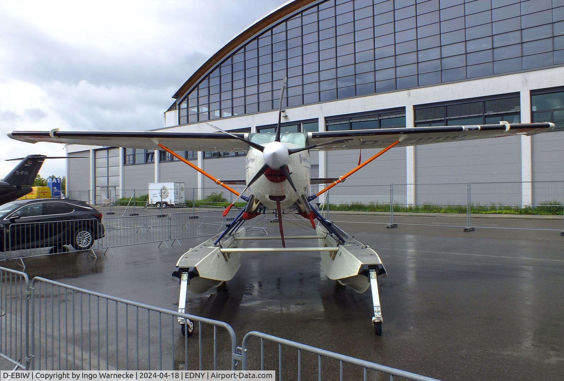D-EBIW, 1995 Cessna U206 Stationair C/N U206-03896, Cessna / Soloy 206 Turbine Mk2 Stationair on amphibious floats at the AERO 2024, Friedrichshafen