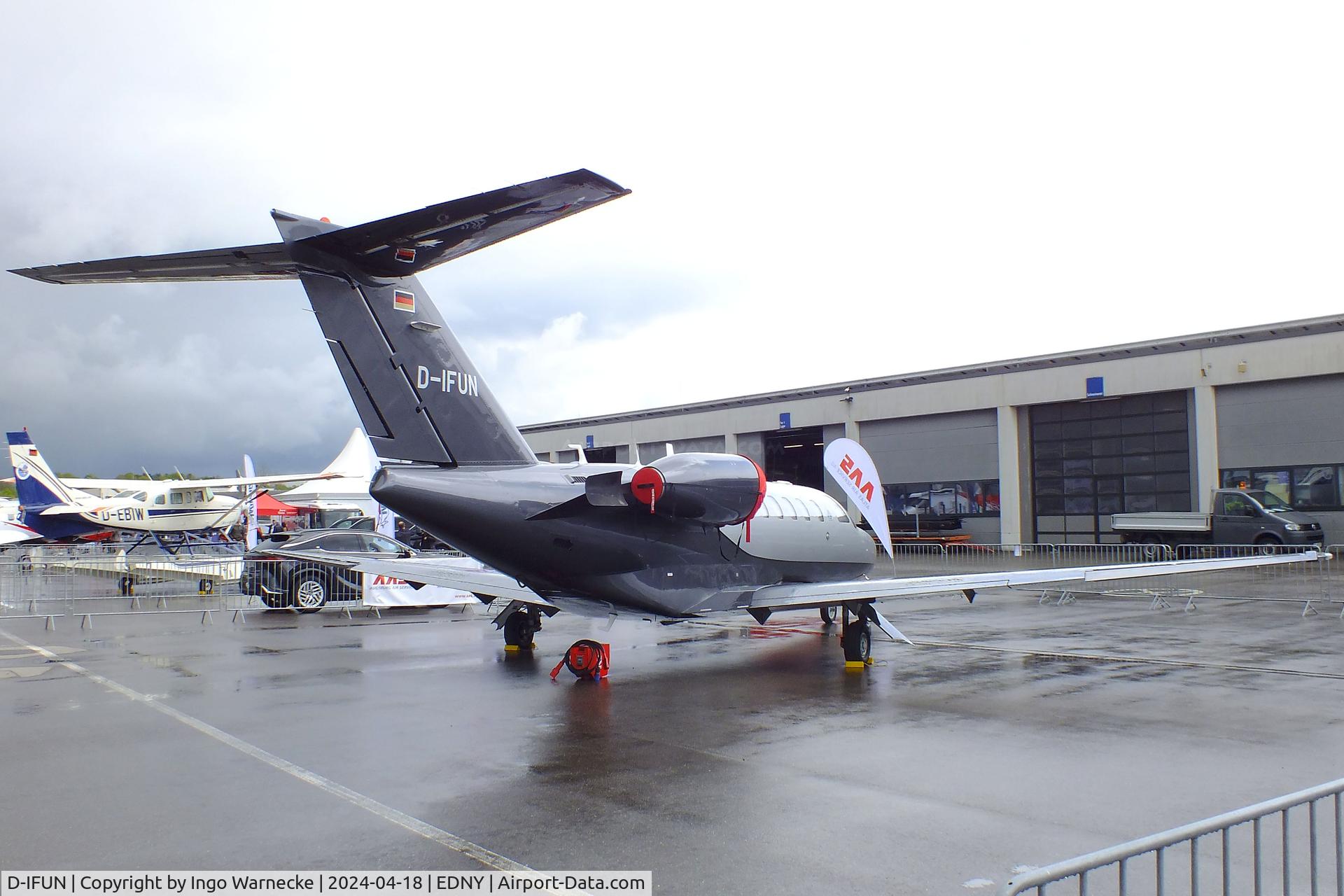 D-IFUN, 2003 Cessna 525A CitationJet CJ2 C/N 525A-0191, Cessna 525A CitationJet CJ2 at the AERO 2024, Friedrichshafen
