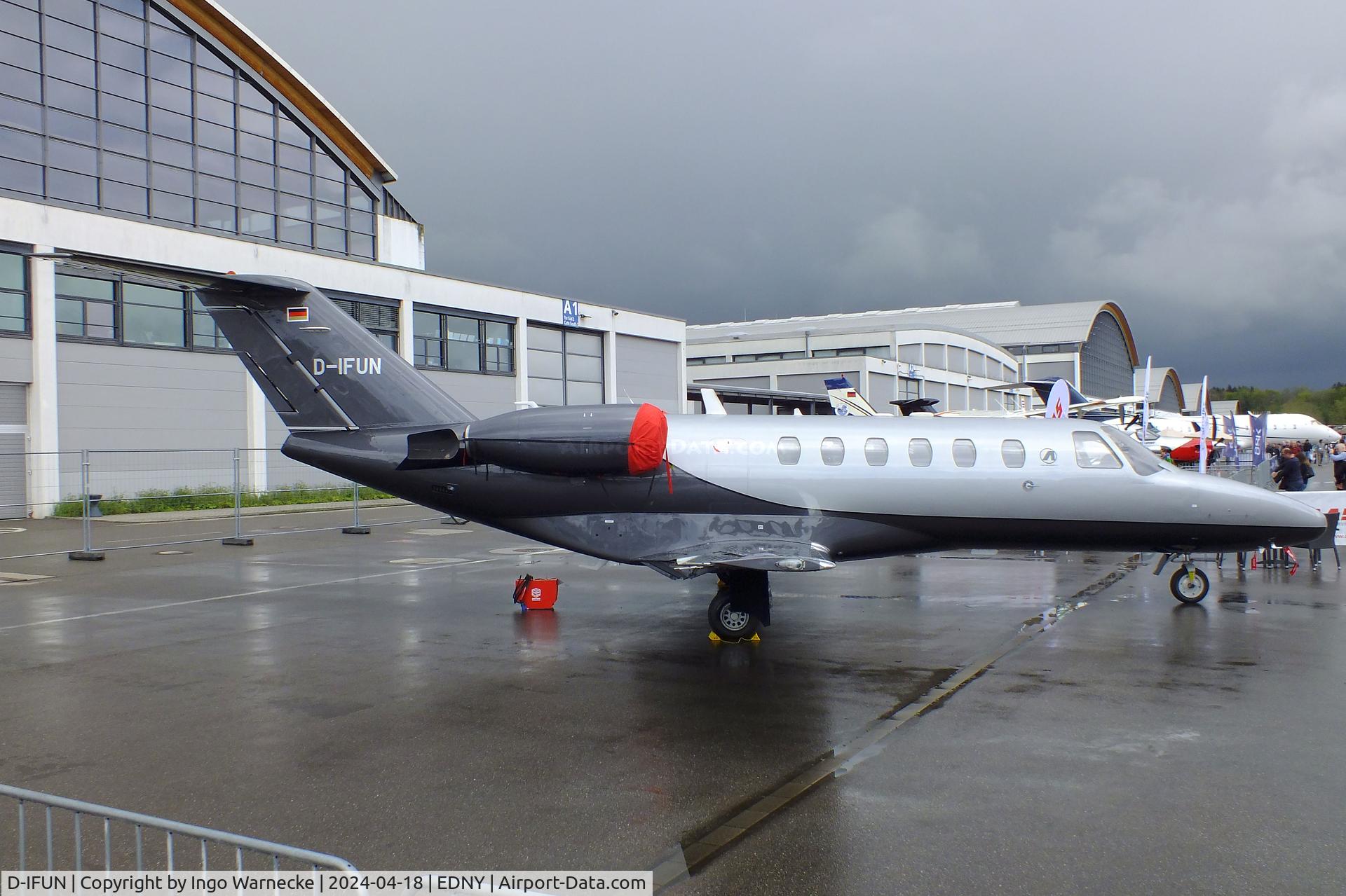 D-IFUN, 2003 Cessna 525A CitationJet CJ2 C/N 525A-0191, Cessna 525A CitationJet CJ2 at the AERO 2024, Friedrichshafen