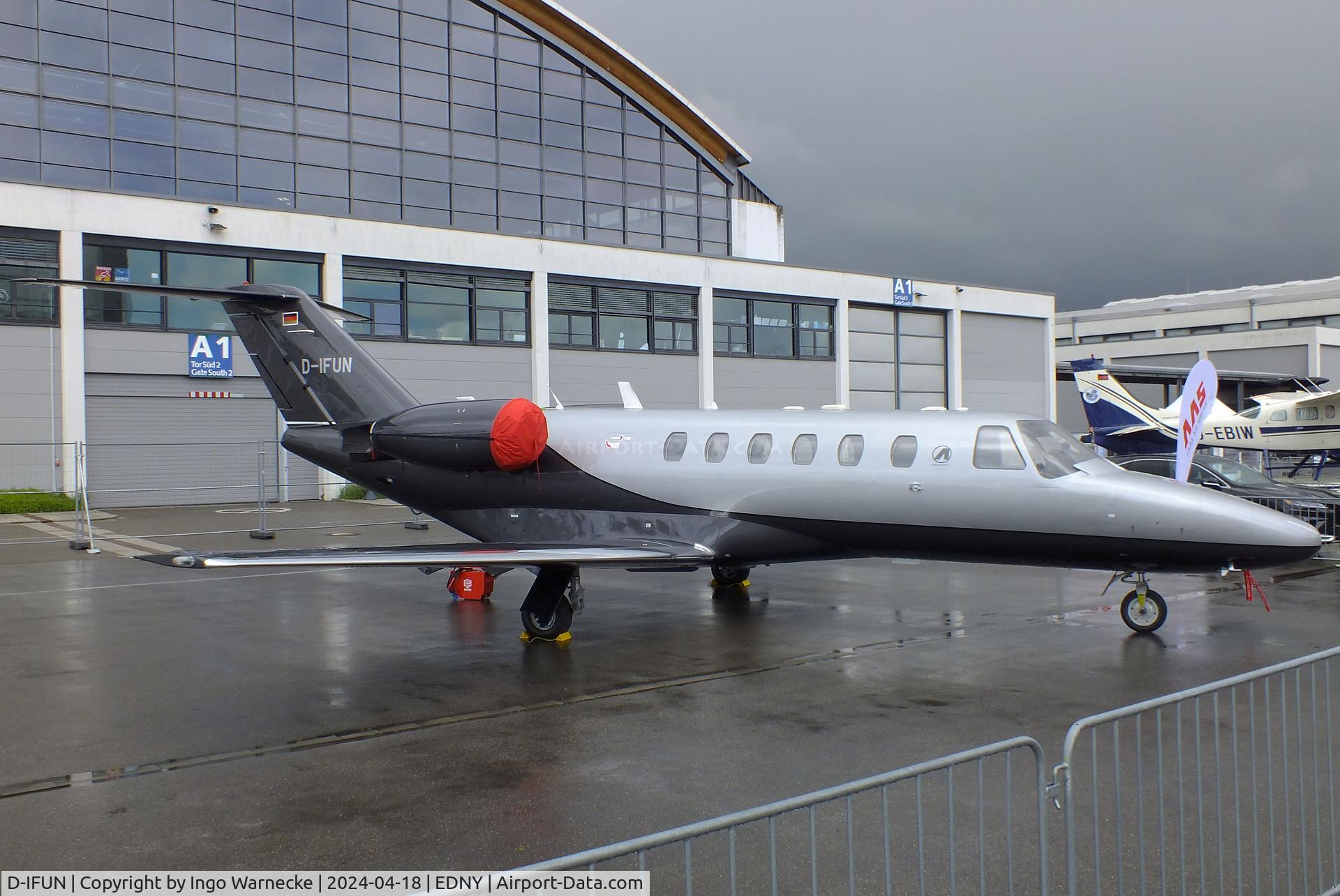 D-IFUN, 2003 Cessna 525A CitationJet CJ2 C/N 525A-0191, Cessna 525A CitationJet CJ2 at the AERO 2024, Friedrichshafen
