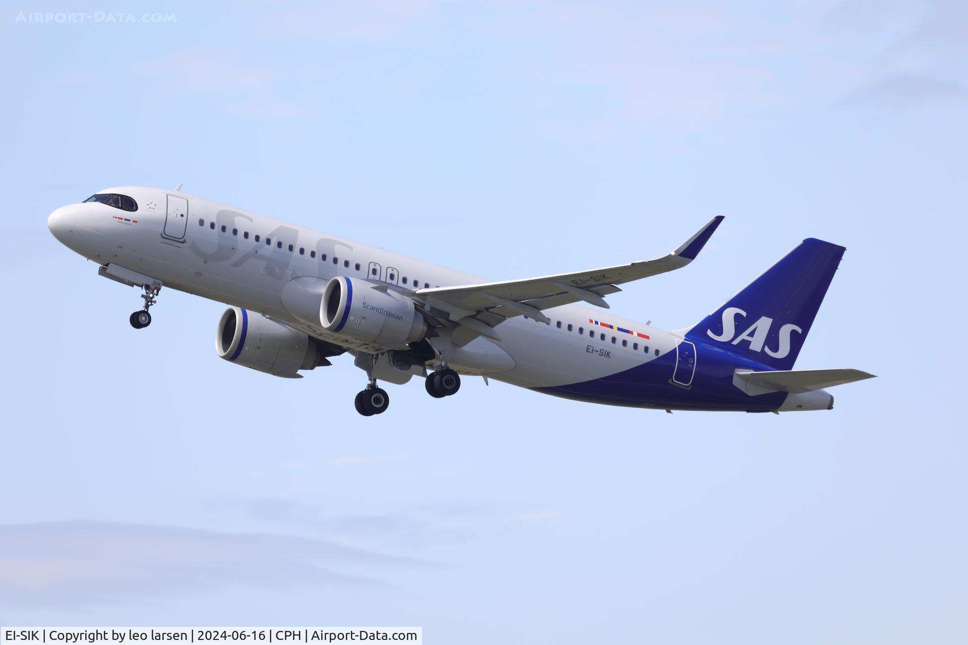 EI-SIK, 2022 Airbus A320-251N C/N 10716, Copenhagen 16.6.2024