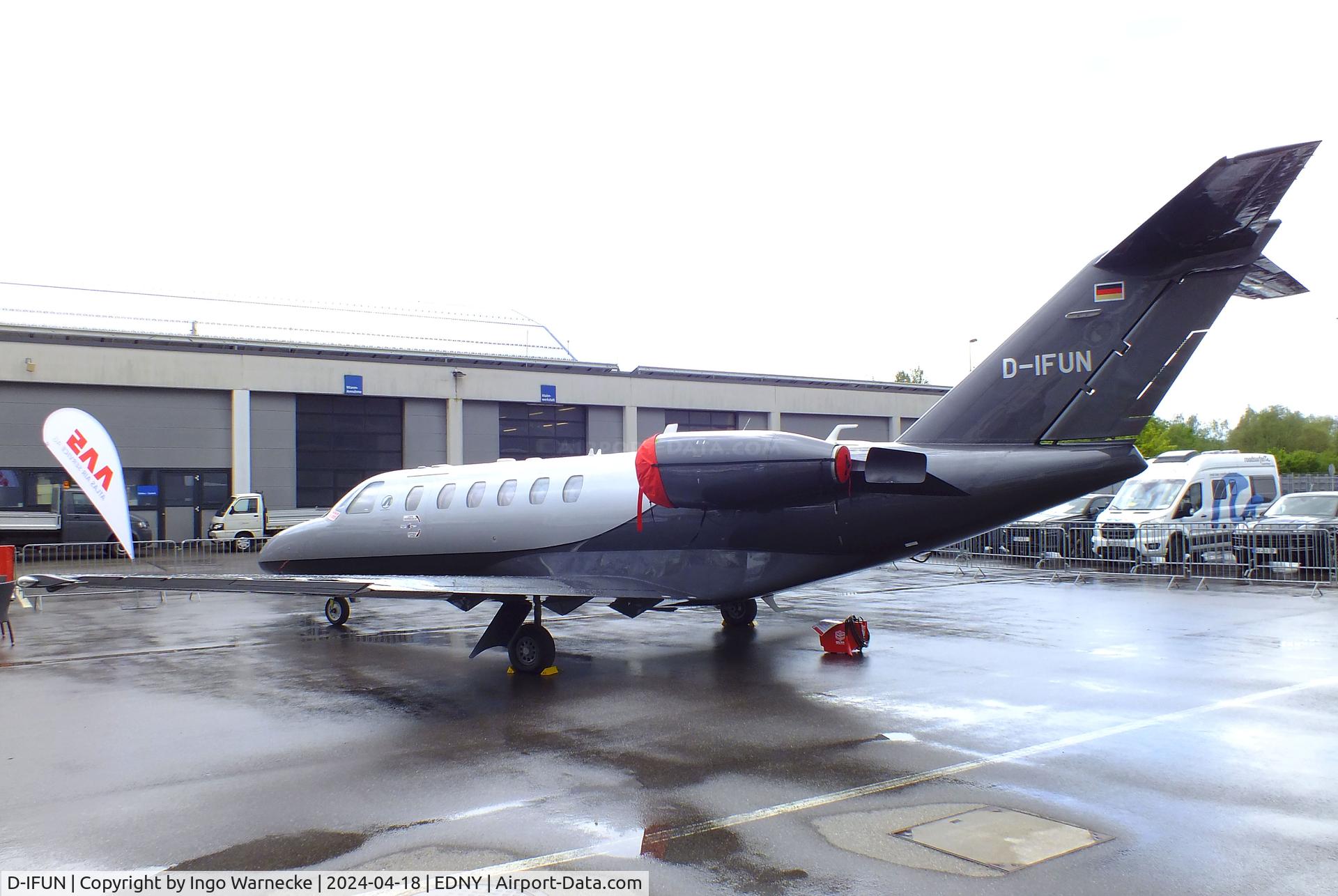 D-IFUN, 2003 Cessna 525A CitationJet CJ2 C/N 525A-0191, Cessna 525A CitationJet CJ2 at the AERO 2024, Friedrichshafen