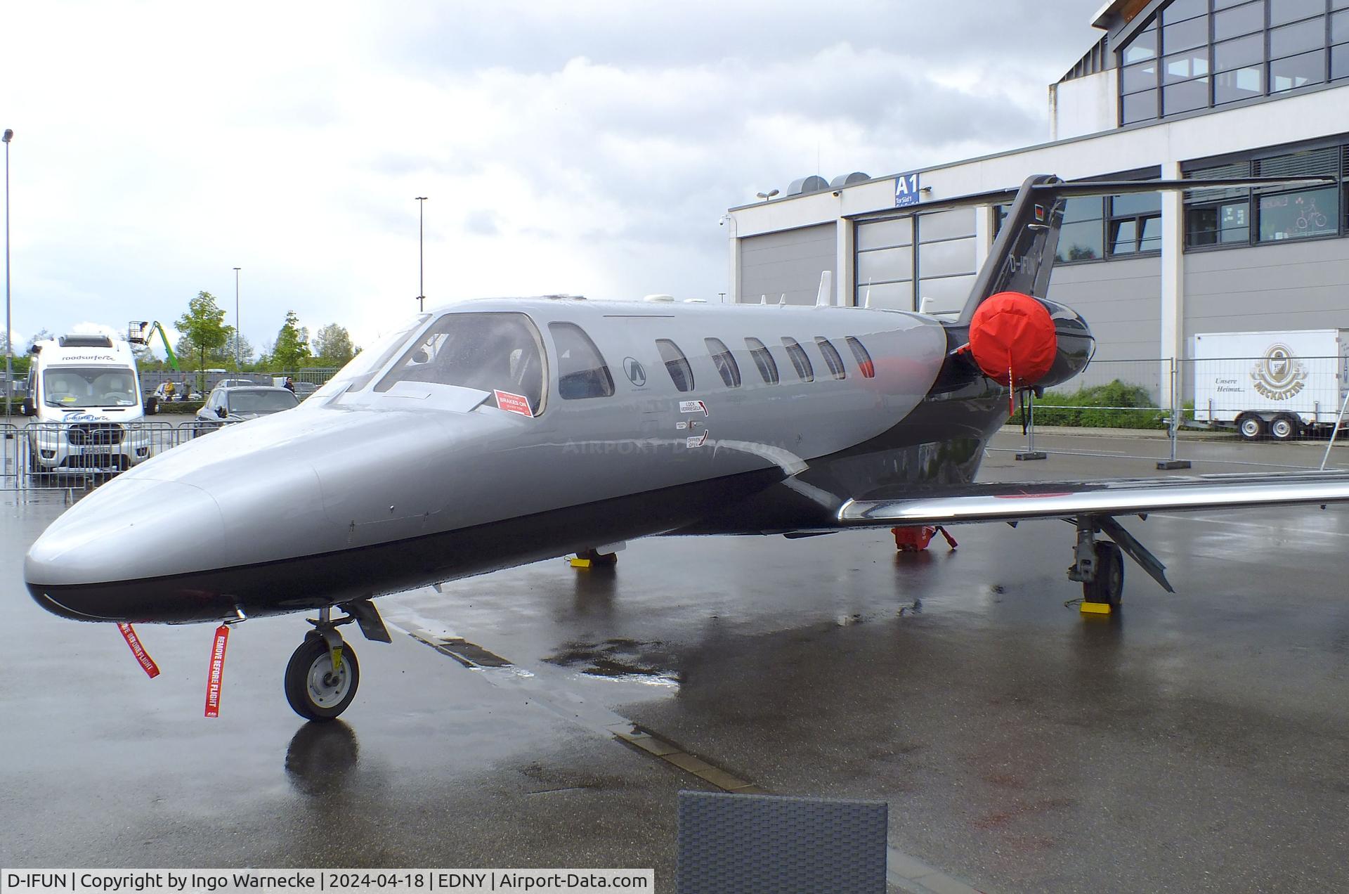 D-IFUN, 2003 Cessna 525A CitationJet CJ2 C/N 525A-0191, Cessna 525A CitationJet CJ2 at the AERO 2024, Friedrichshafen