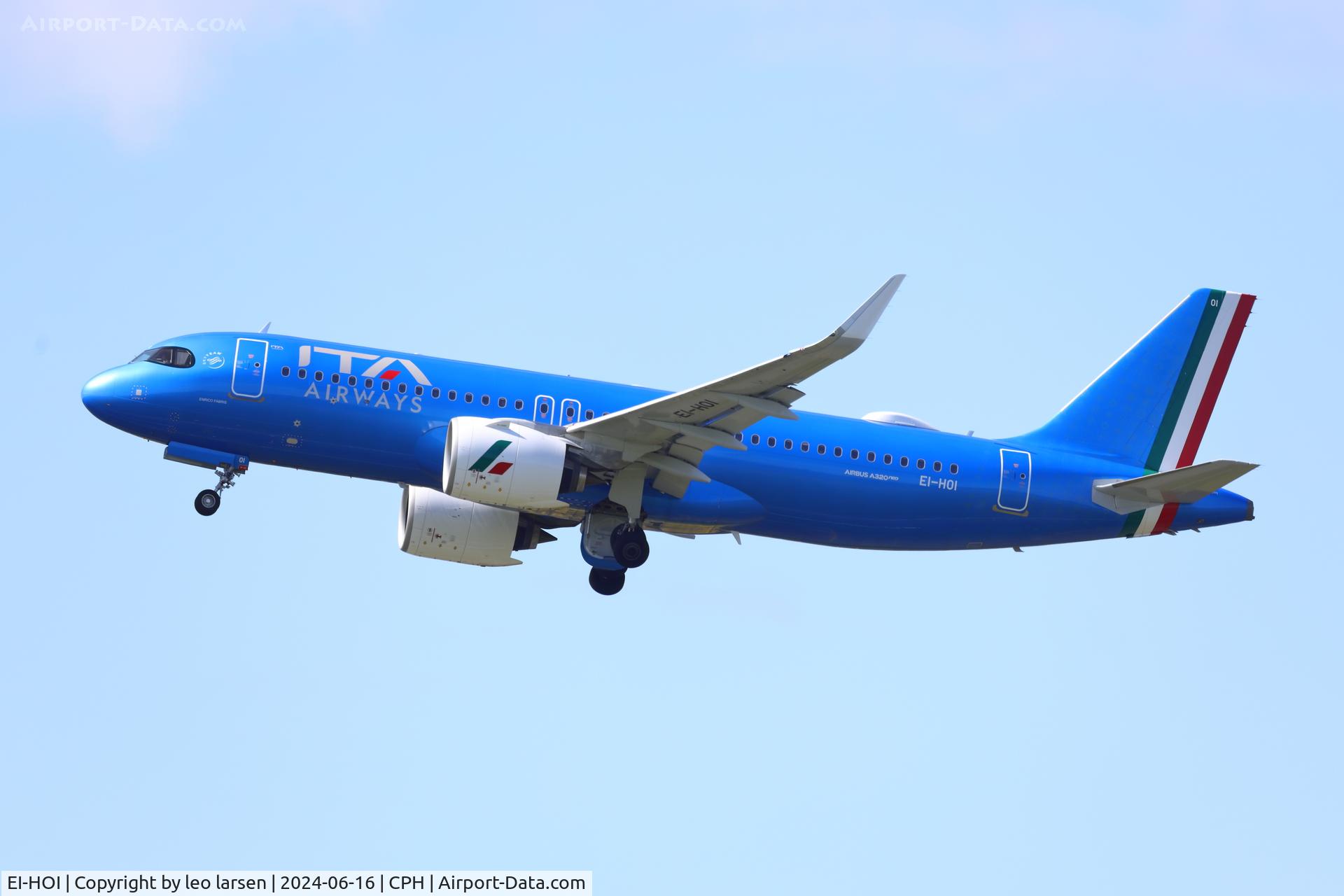 EI-HOI, 2024 Airbus A320-272 Neo C/N 11945, Copenhagen 16.6.2024