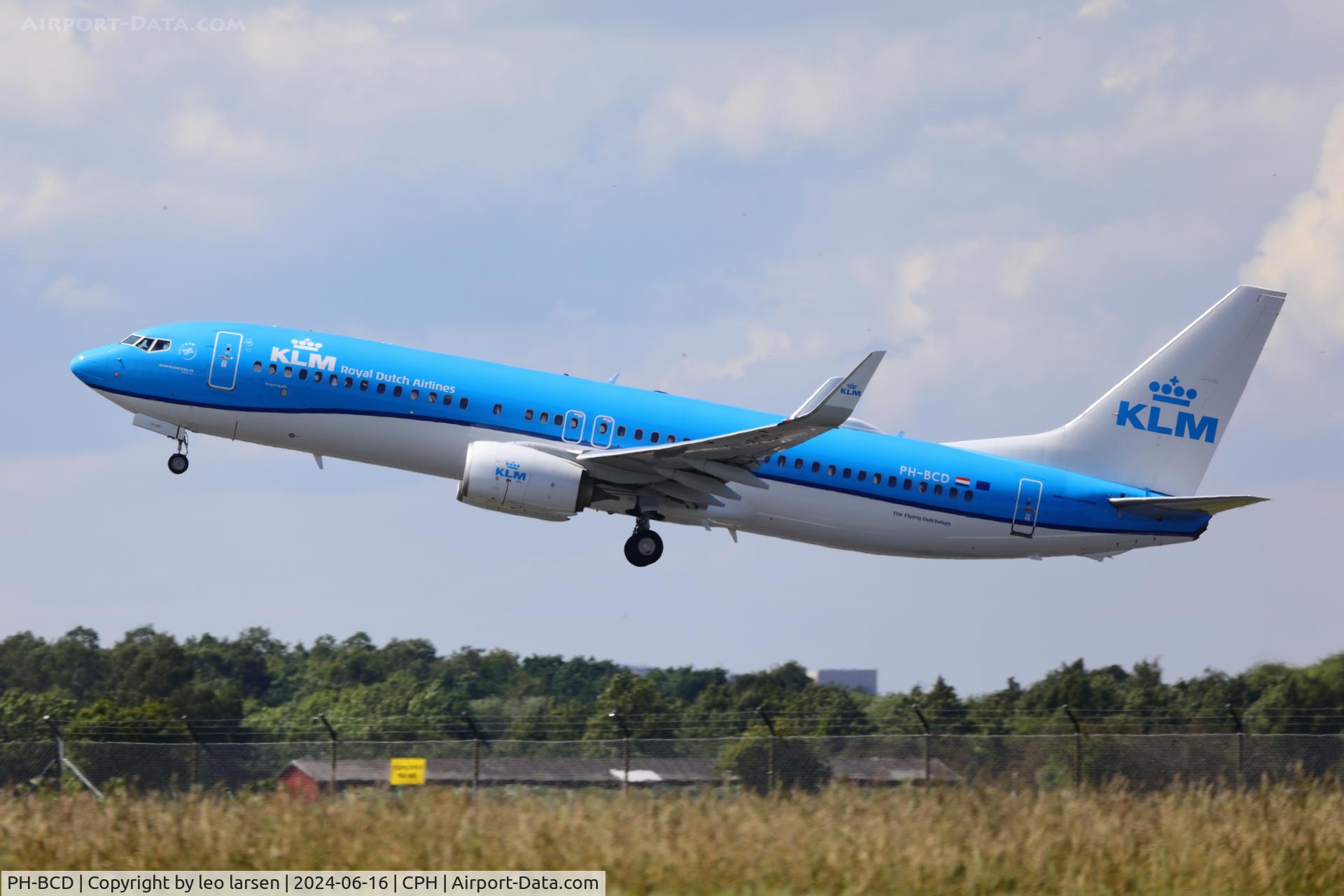 PH-BCD, 2013 Boeing 737-8K2 C/N 42149, Copenhagen 16.6.2024
