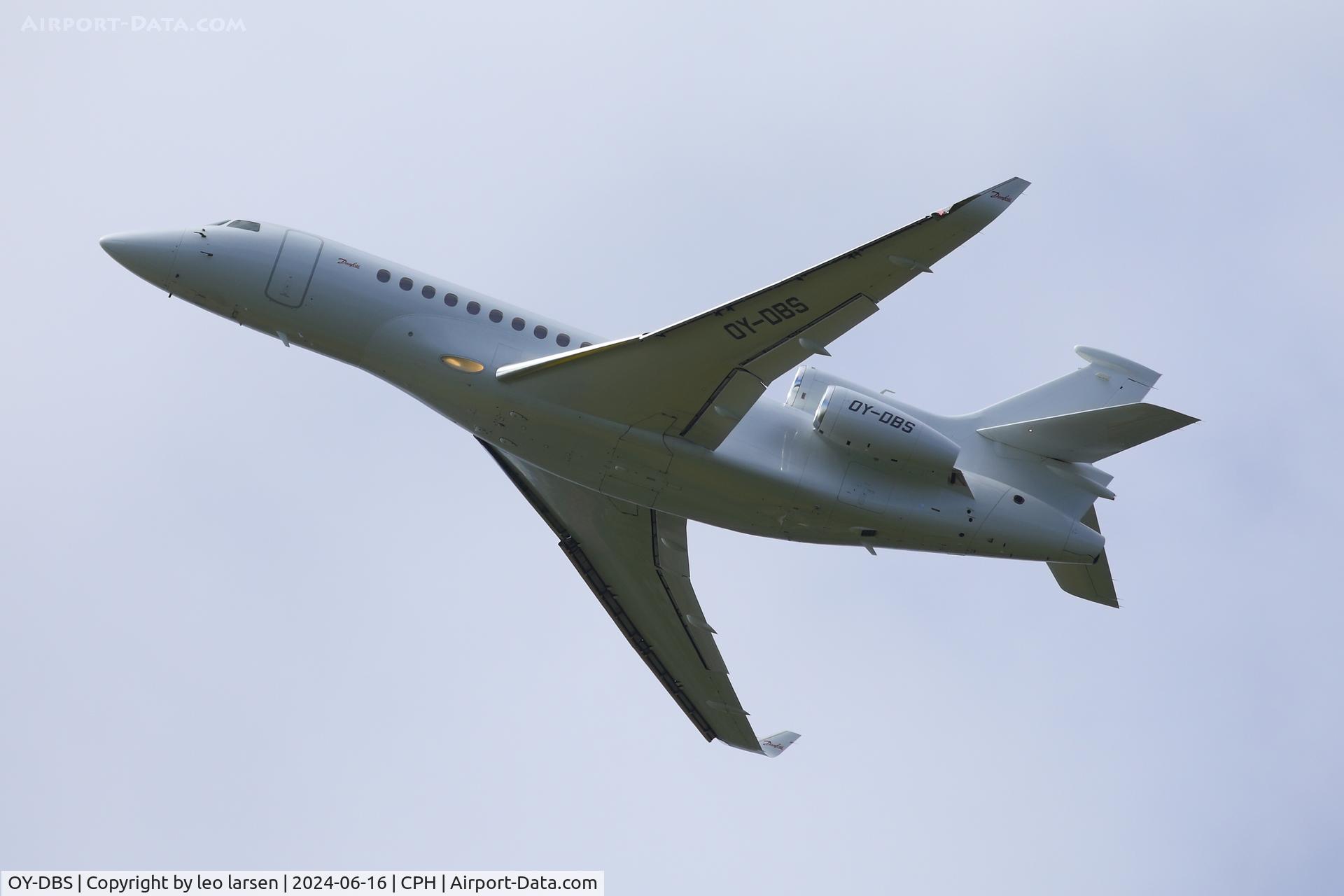 OY-DBS, 2017 Dassault Falcon 8X C/N 431, Copenhagen 16.6.2024