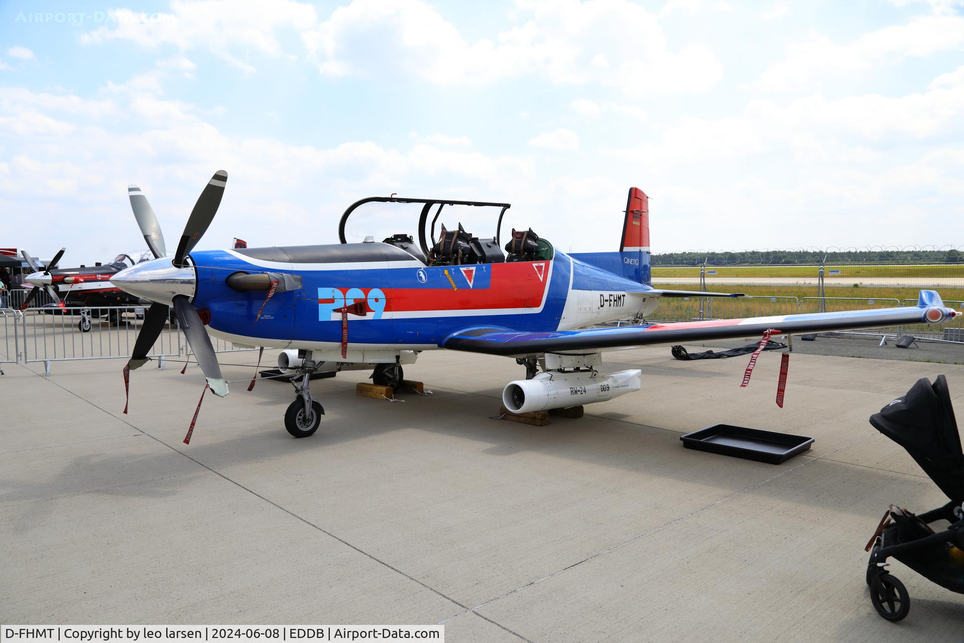 D-FHMT, Pilatus PC-9 C/N 171, Berlin ILA 8.6.2024