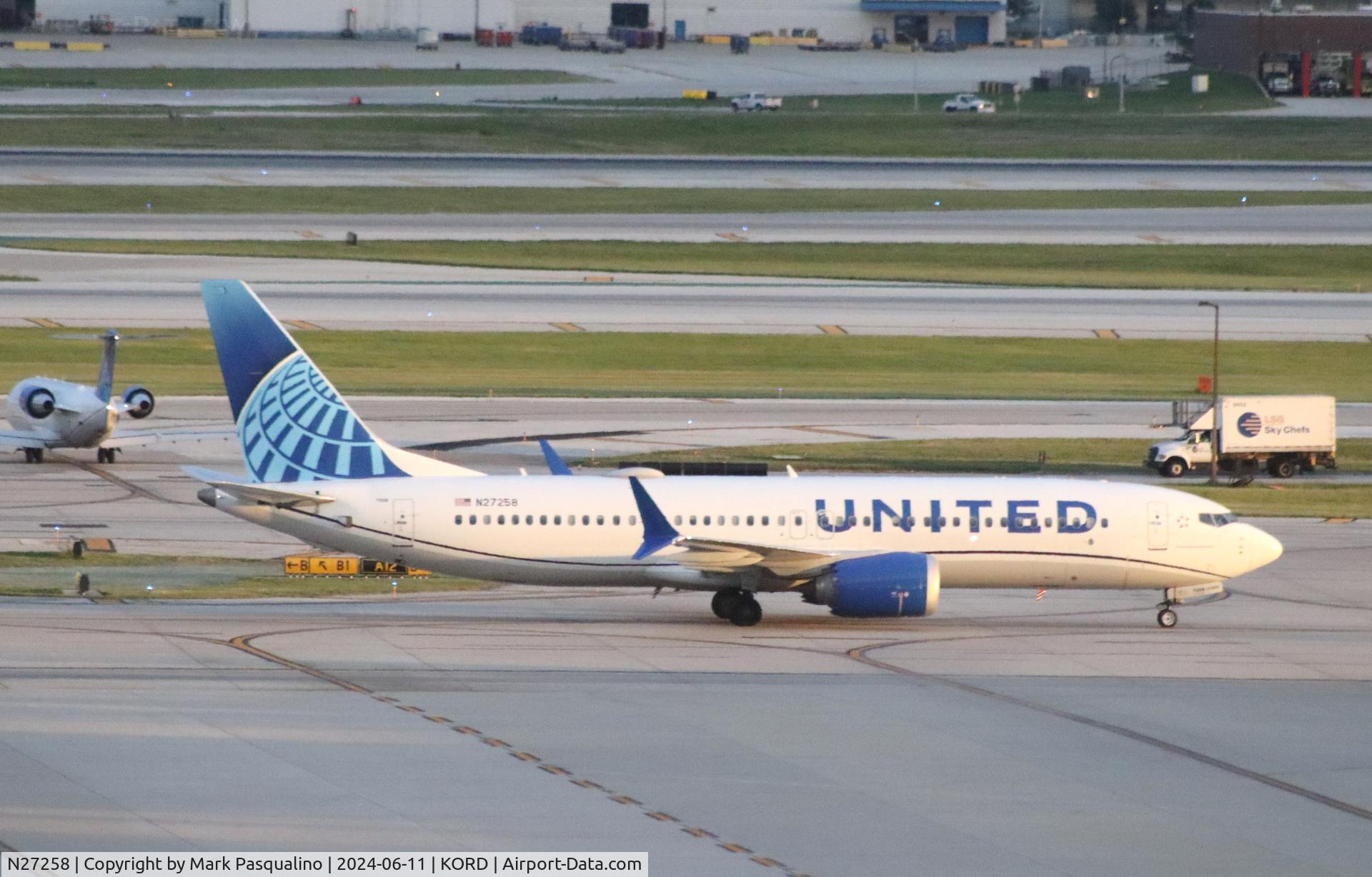 N27258, 2021 Boeing 737-8 MAX C/N 66593, Boeing 737-8 MAX