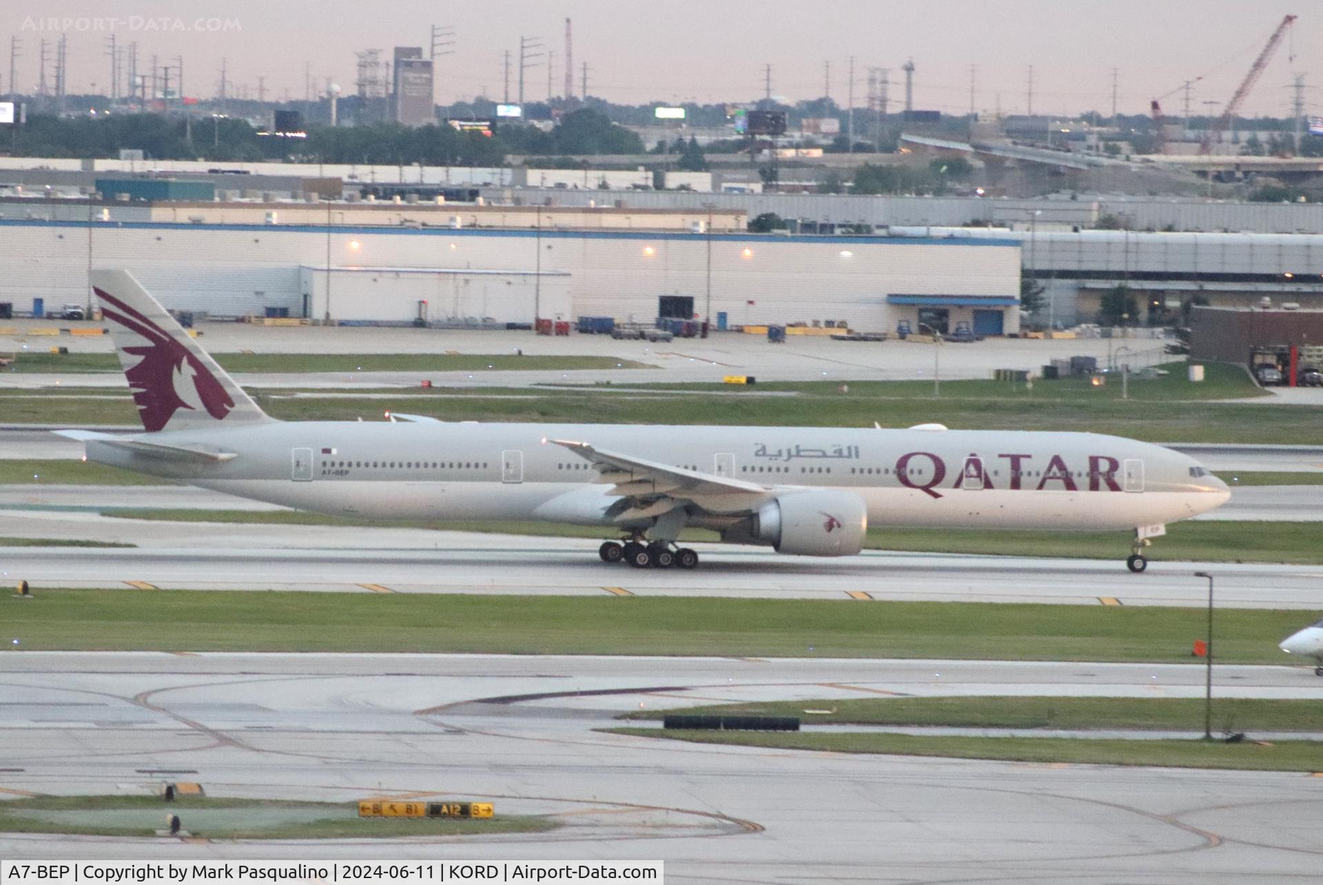 A7-BEP, 2017 Boeing 777-3DZ/ER C/N 64066, Boeing 777-3DZ/ER