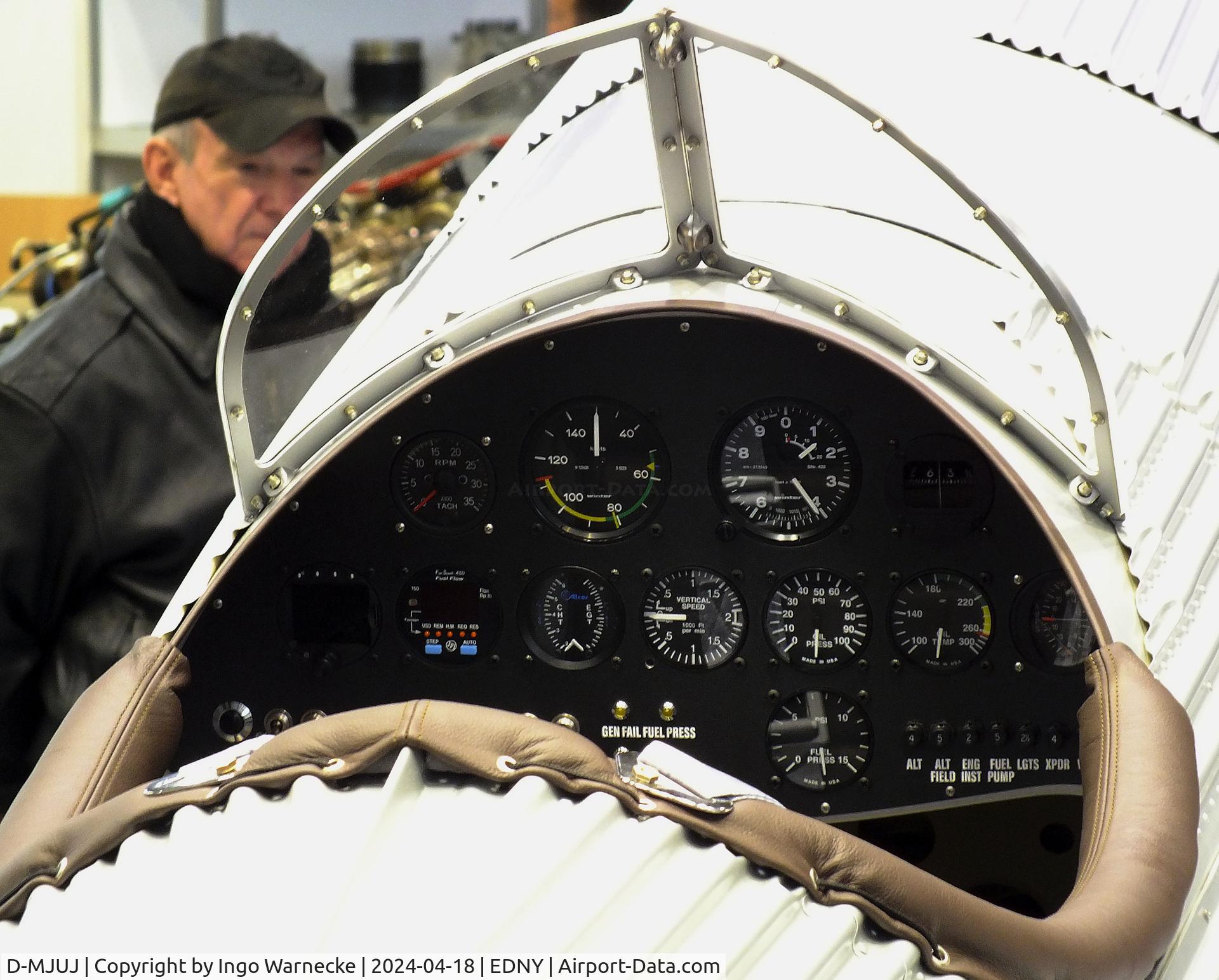D-MJUJ, 2024 Junkers Flugzeugwerke AG A50ci Heritage Replica C/N 01, Junkers Flugzeugwerke A 50 ci Junior Heritage replica at the AERO 2024, Friedrichshafen #c