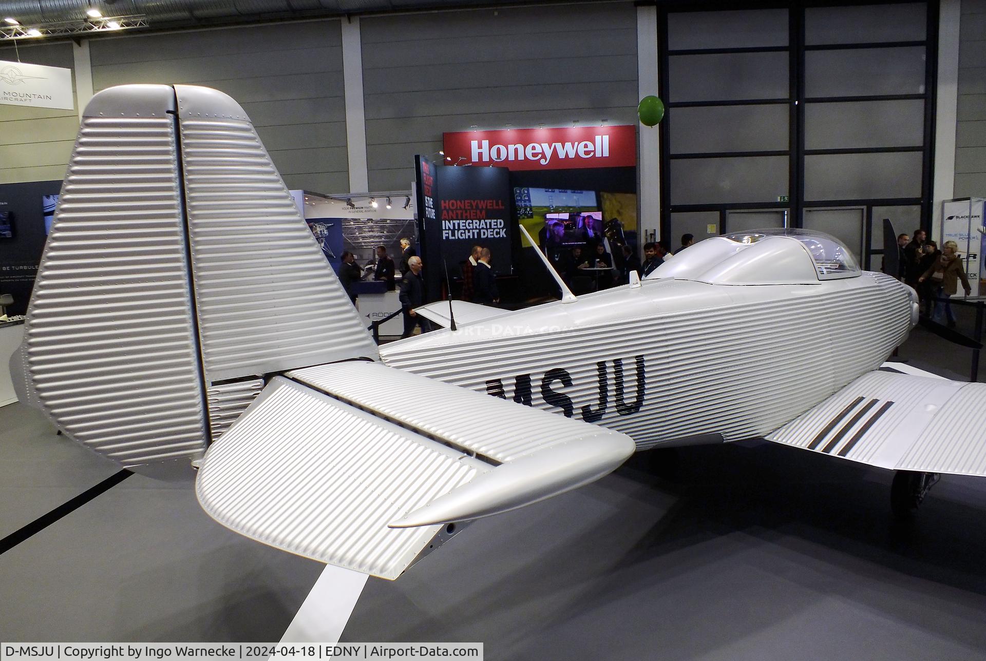 D-MSJU, Junkers Flugzeugwerke AG A60 C/N not found_D-MSJU, Junkers Flugzeugwerke AG A60 at the AERO 2024, Friedrichshafen