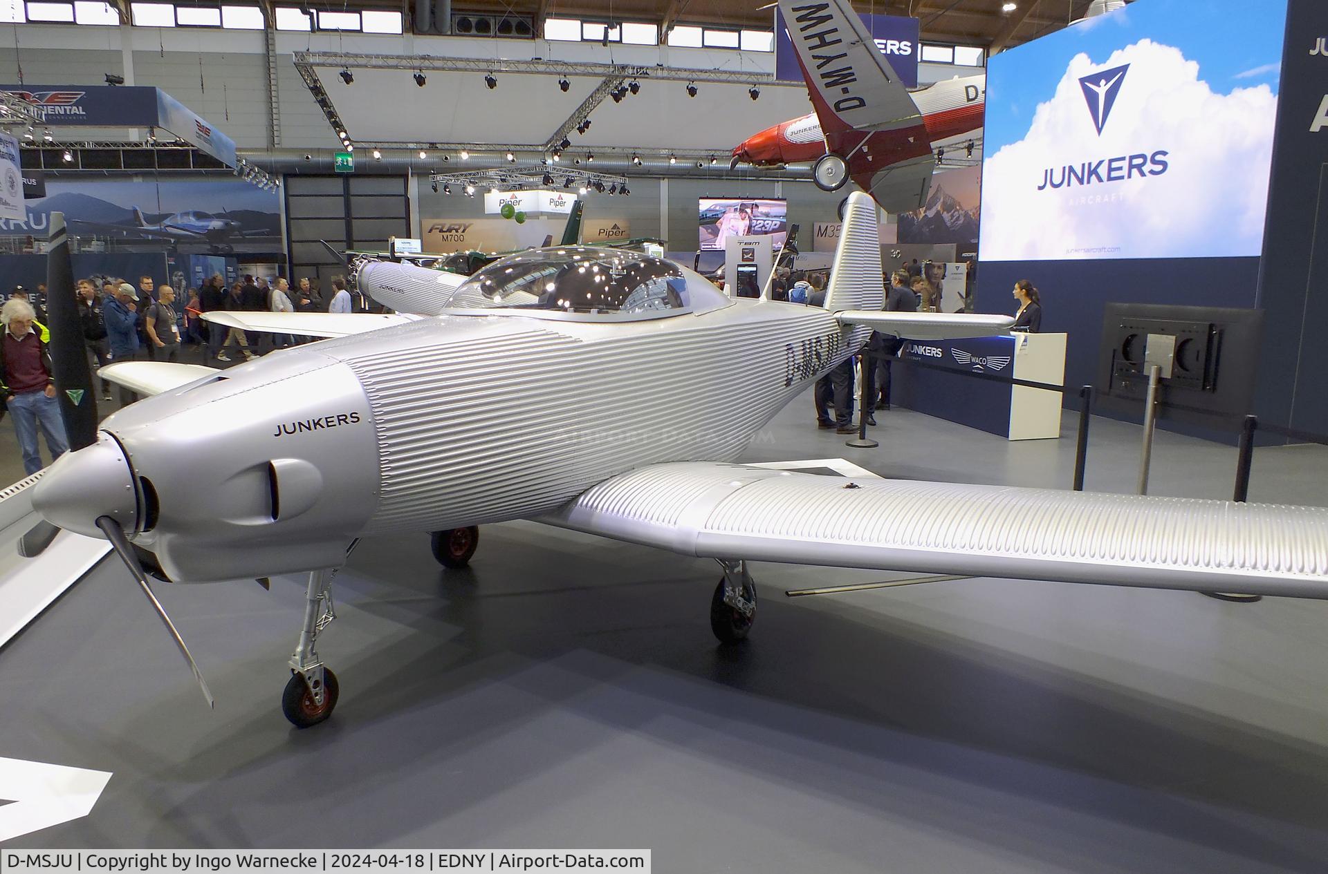D-MSJU, Junkers Flugzeugwerke AG A60 C/N not found_D-MSJU, Junkers Flugzeugwerke AG A60 at the AERO 2024, Friedrichshafen