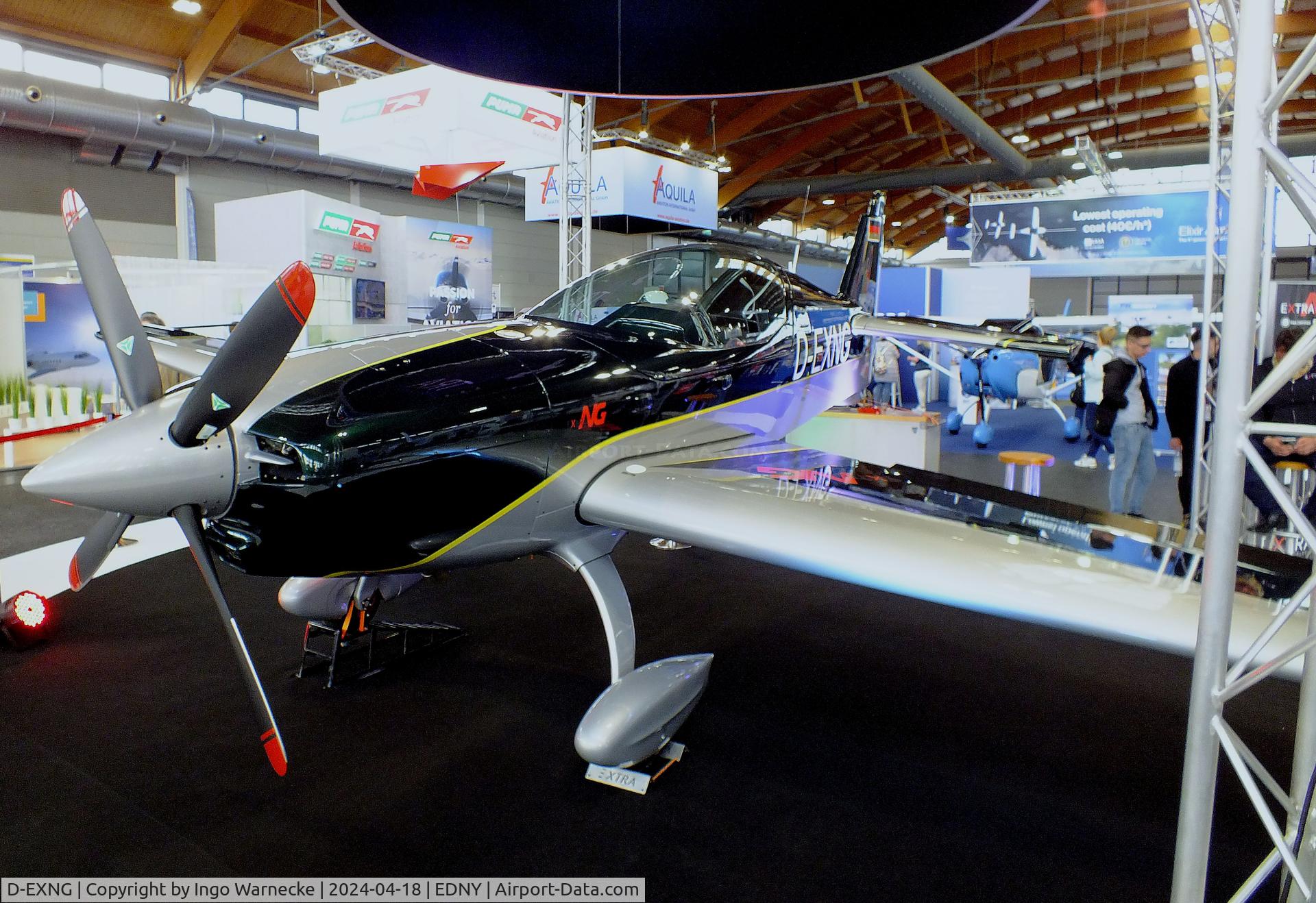 D-EXNG, Extra NG C/N NG062, Extra NG at the AERO 2024, Friedrichshafen