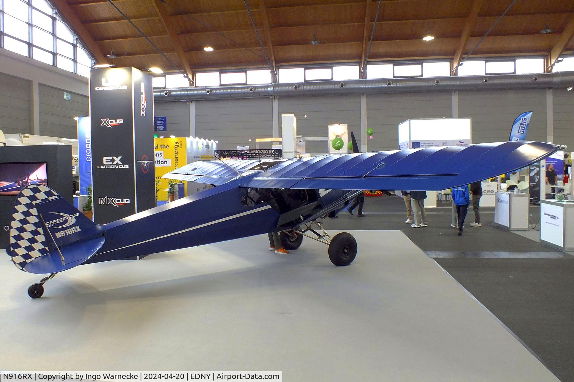 N916RX, 2024 UL Aero LLC CCX-1865 Carbon Cub UL C/N CCX-1865-1001, UL Aero LLC CCX-1865 Carbon Cub UL at the AERO 2024, Friedrichshafen