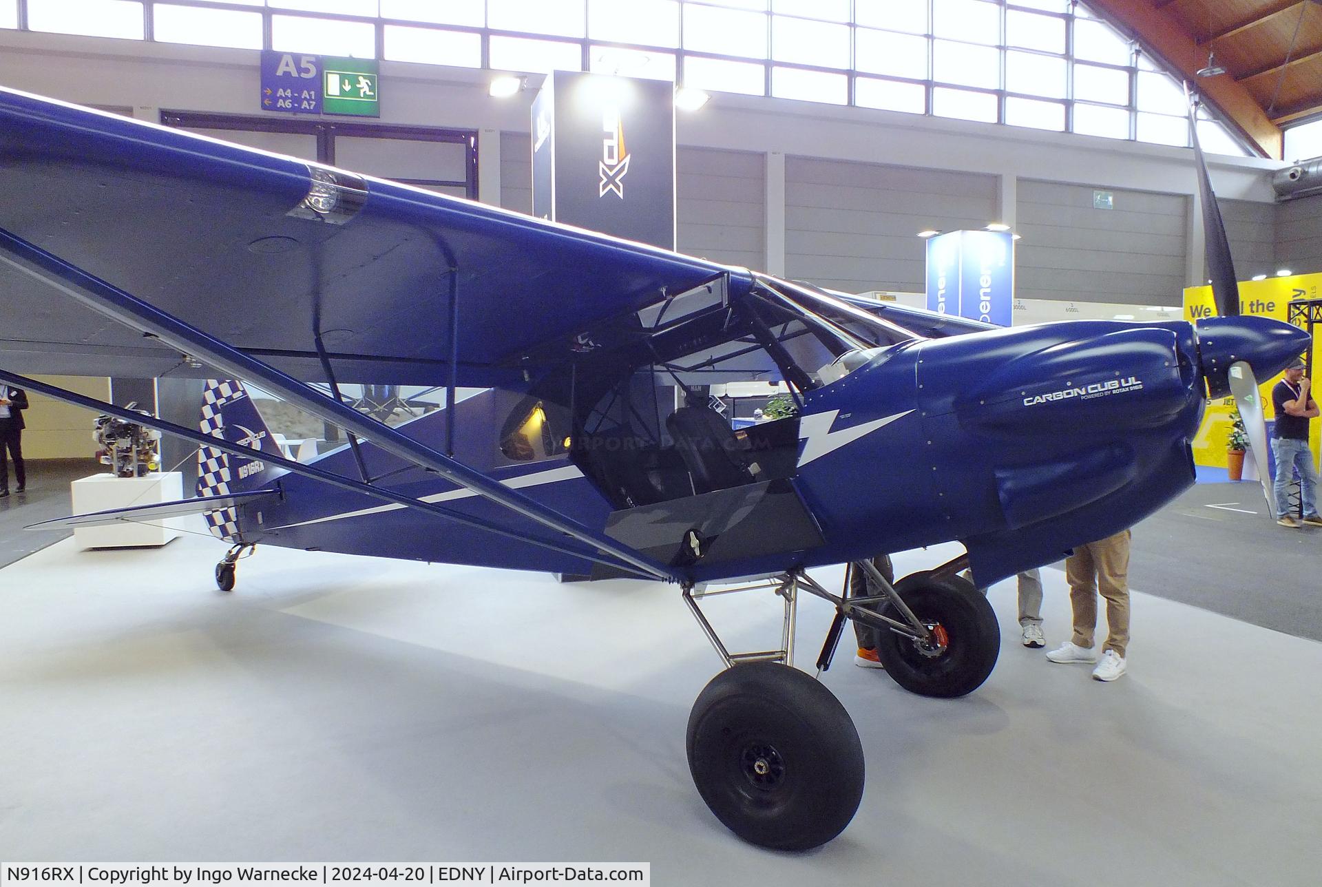 N916RX, 2024 UL Aero LLC CCX-1865 Carbon Cub UL C/N CCX-1865-1001, UL Aero LLC CCX-1865 Carbon Cub UL at the AERO 2024, Friedrichshafen