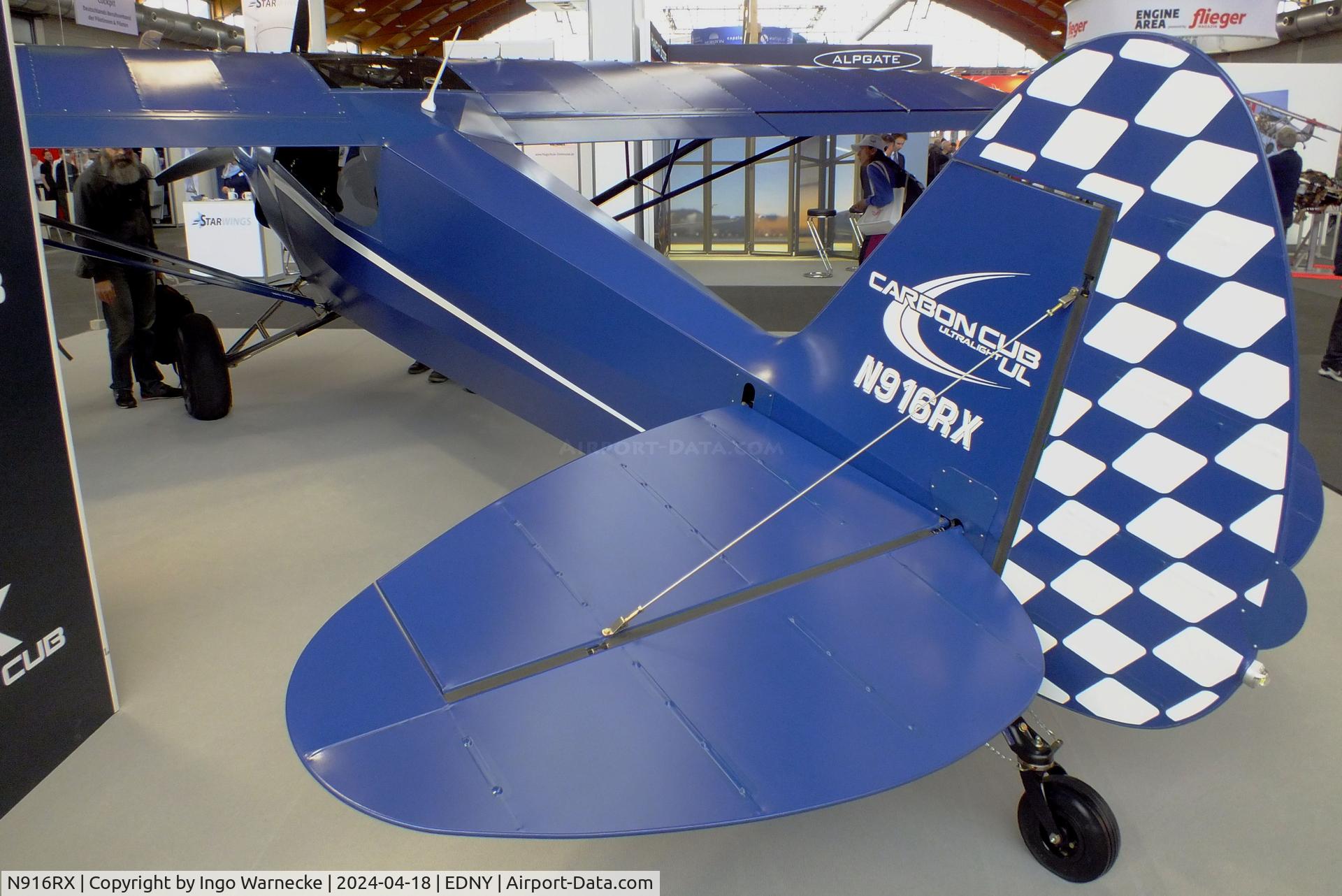 N916RX, 2024 UL Aero LLC CCX-1865 Carbon Cub UL C/N CCX-1865-1001, UL Aero LLC CCX-1865 Carbon Cub UL at the AERO 2024, Friedrichshafen