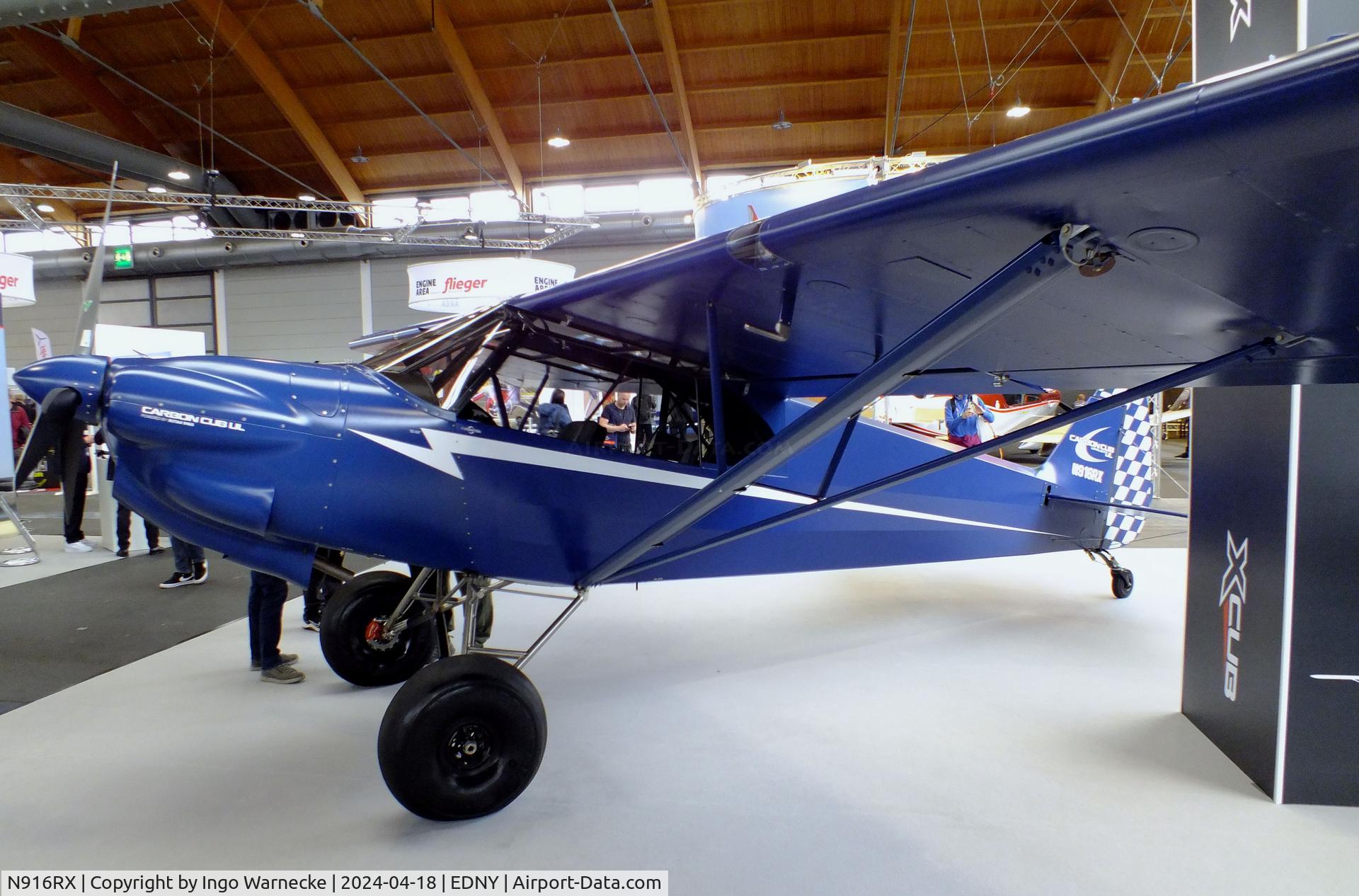 N916RX, 2024 UL Aero LLC CCX-1865 Carbon Cub UL C/N CCX-1865-1001, UL Aero LLC CCX-1865 Carbon Cub UL at the AERO 2024, Friedrichshafen