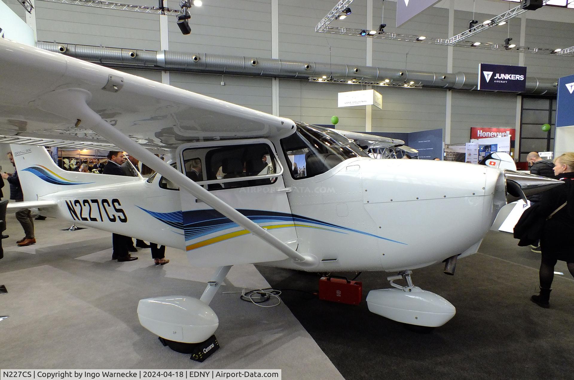 N227CS, 2024 Cessna 172S Skyhawk C/N 172S13127, Cessna 172S Skyhawk at the AERO 2024, Friedrichshafen