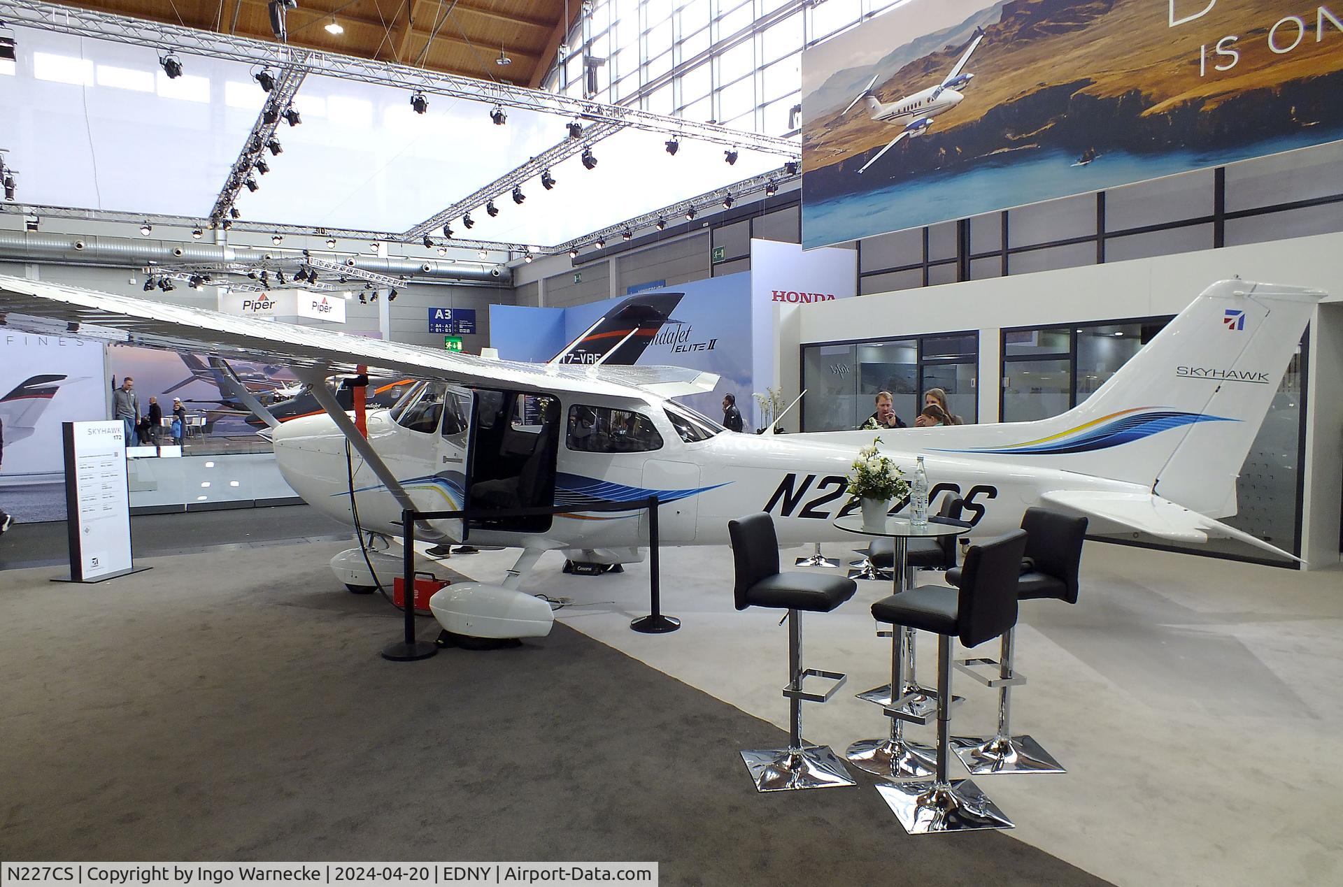 N227CS, 2024 Cessna 172S Skyhawk C/N 172S13127, Cessna 172S Skyhawk at the AERO 2024, Friedrichshafen