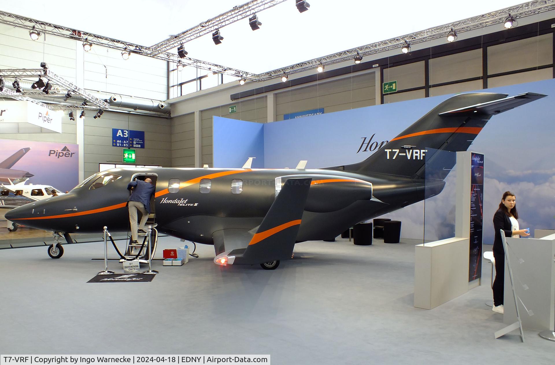 T7-VRF, 2022 Honda HA-420 Hondajet C/N 42000244, Honda HA-420 HondaJet at the AERO 2024, Friedrichshafen