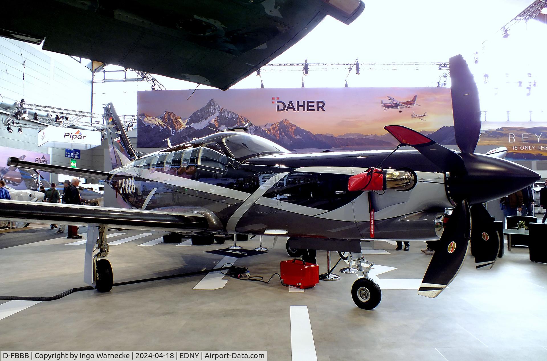 D-FBBB, 2022 Daher TBM-960 C/N 1474, Daher-Socata TBM-960 at the AERO 2024, Friedrichshafen