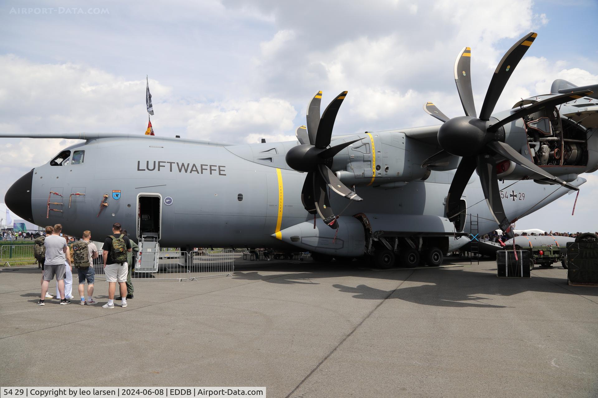 54 29, 2019 Airbus A400M-180 Atlas C/N 090, Berlin ILA 8.6.2024